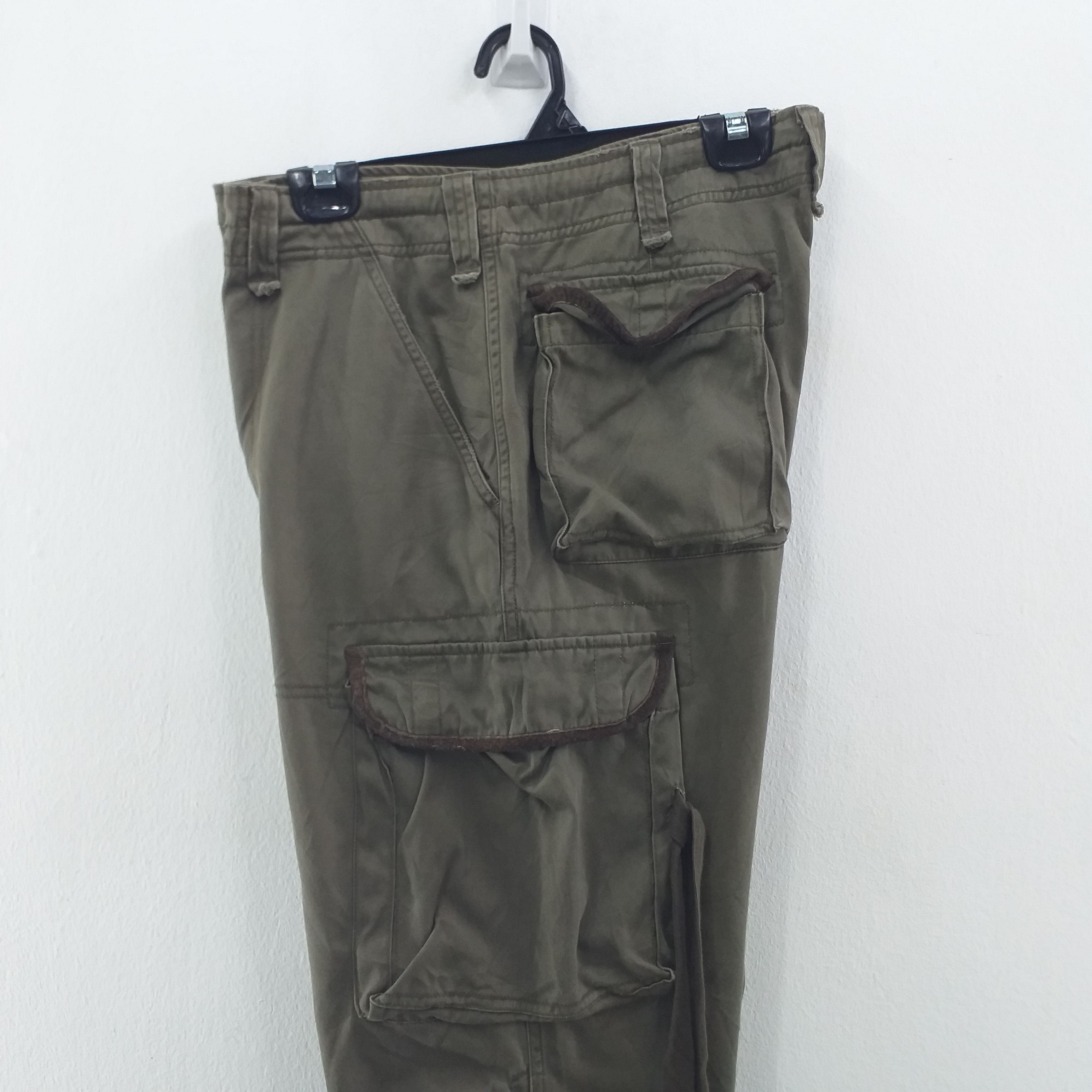 Japanese Brand Junmen Japanese Brand Cargo Pockets Pants -CP013 Size US 32 / EU 48 - 12 Thumbnail