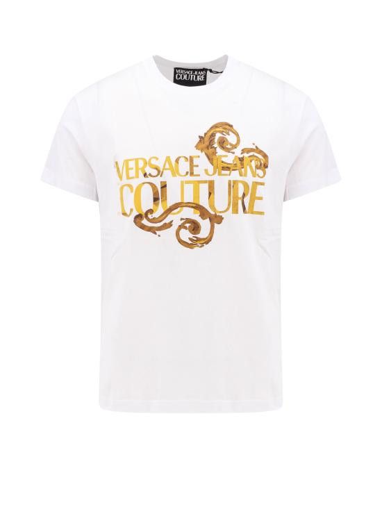 Versace VERSACE Men T-Shirts 76GAHG00CJ00G G03 White Size US XL / EU 56 / 4 - 1 Thumbnail