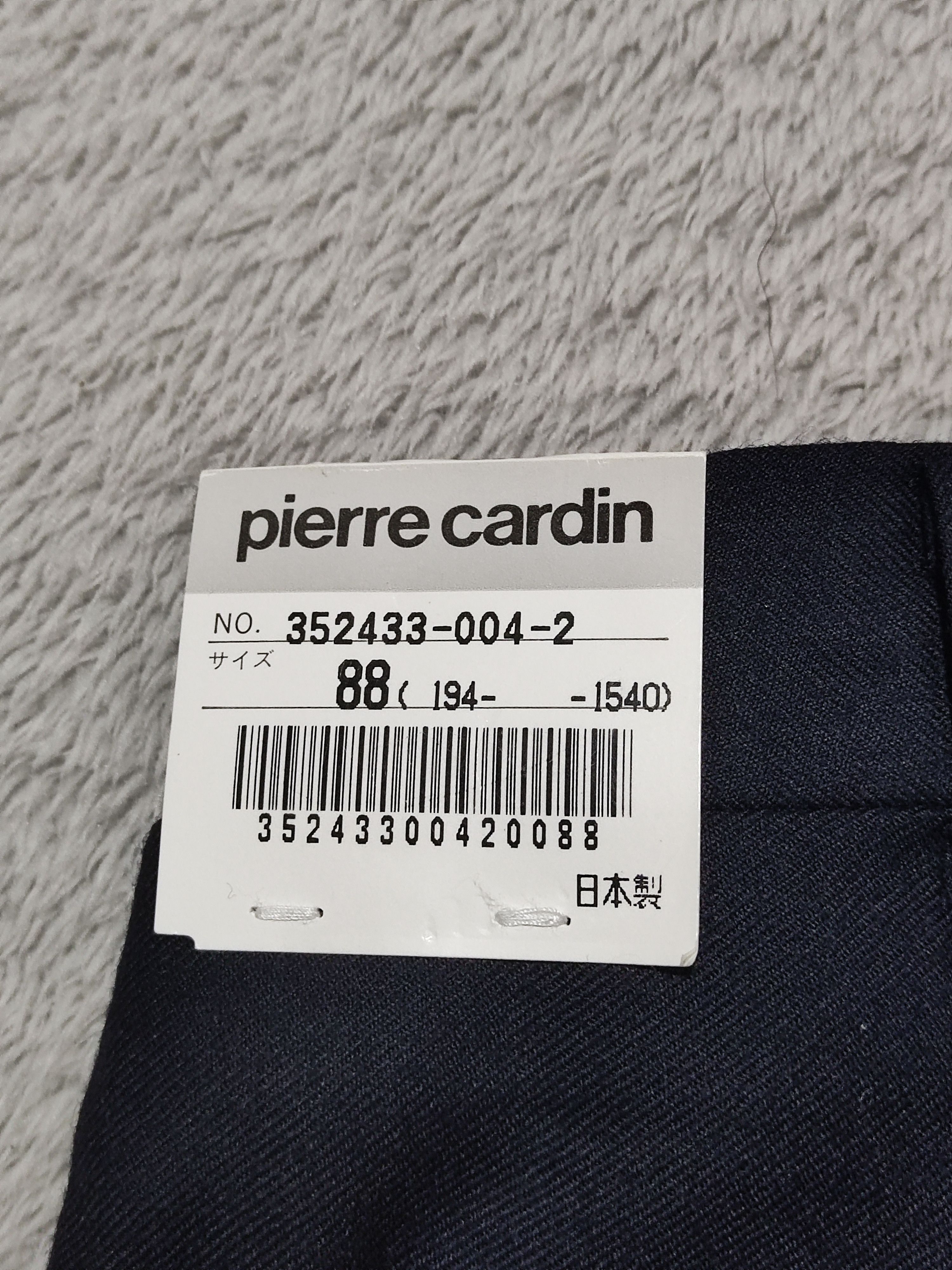 Pierre Cardin VTG Pierre Cardin Paris Deadstock 100% Wool Pleated Trousers Size US 33 - 11 Thumbnail