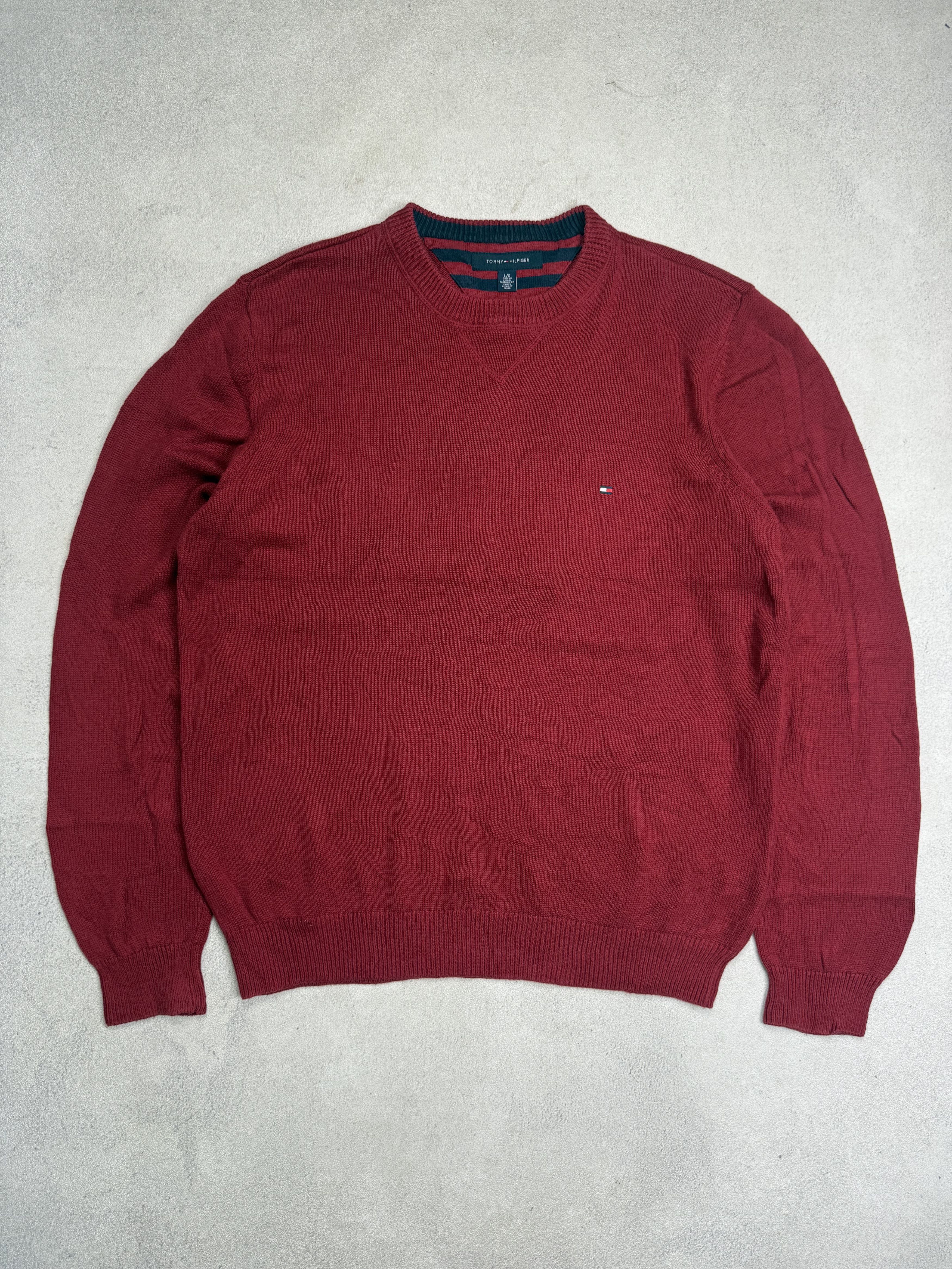 Tommy Hilfiger Tommy Hilfiger Knit Sweater Jumper Size US L / EU 52-54 / 3 - 1 Thumbnail