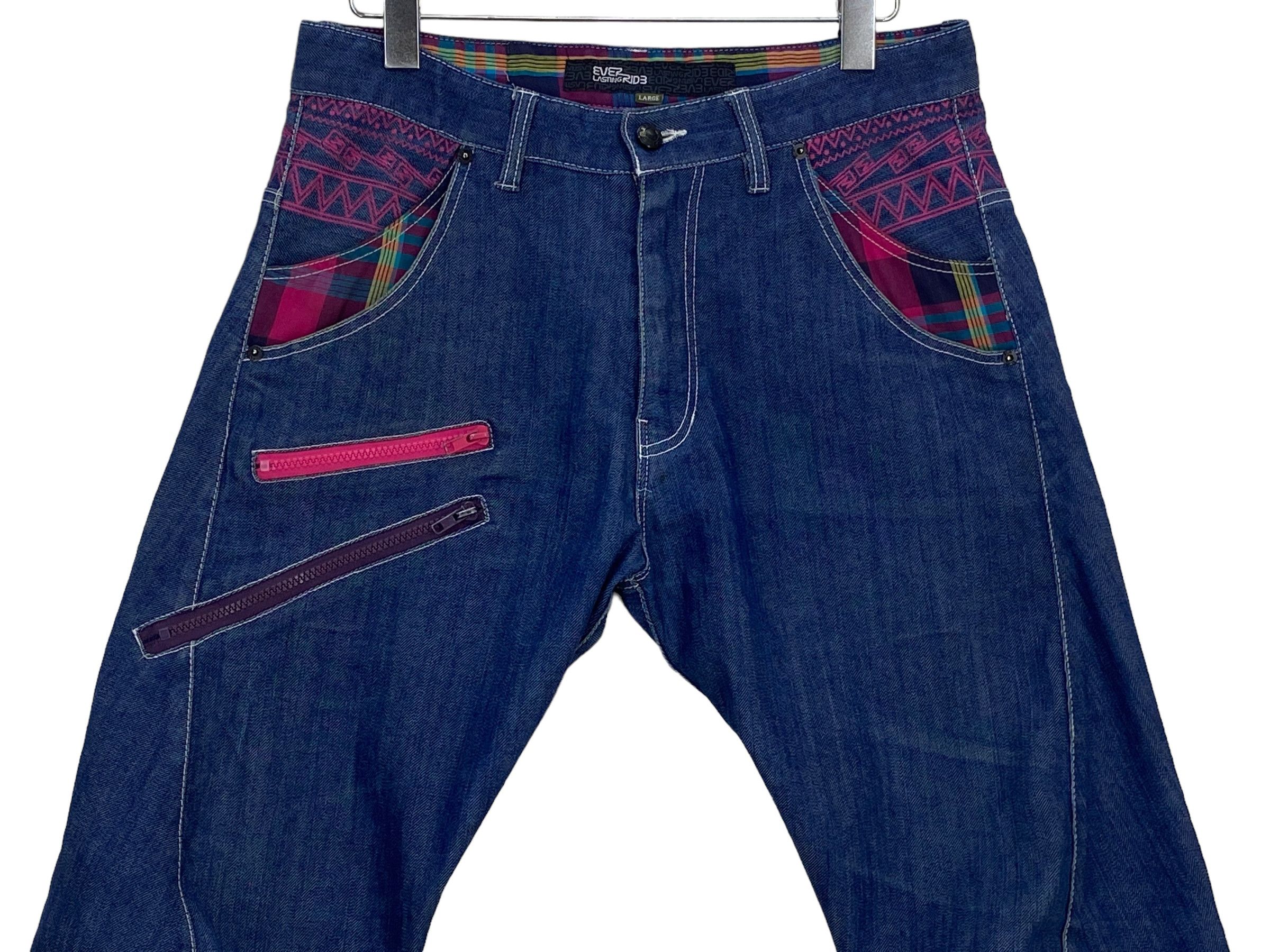 Japanese Brand Everlasting Pants Multi Zipper Size US 31 - 3 Thumbnail