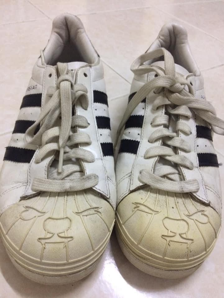 Adidas x Nigo Bearfoot Superstars, just got these! Love the Nigo Bear  design : r/adidas