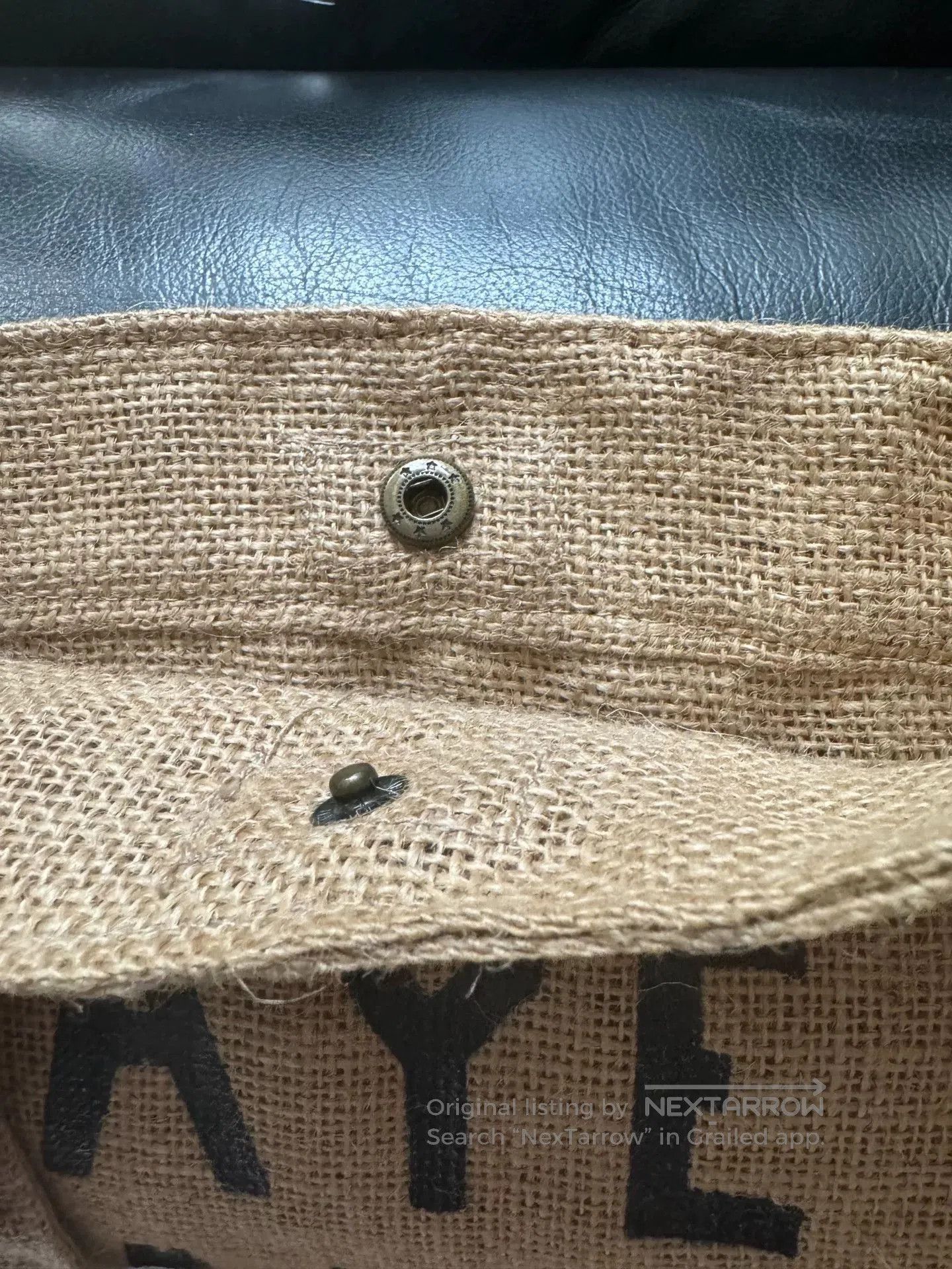 Kapital Kapital Ethnic Burlap Crossbody Bag. Size ONE SIZE - 5 Thumbnail