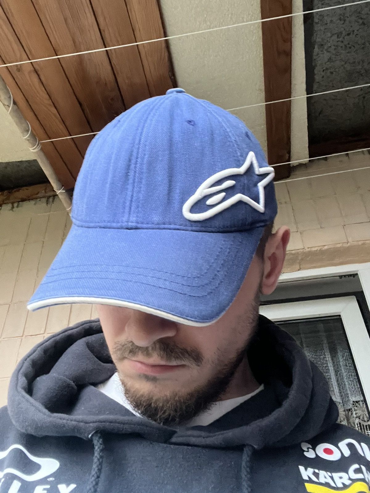 Alpinestars Vintage Y2K Flexfit Alpinestars Cap 90s Hat Size ONE SIZE - 15 Thumbnail