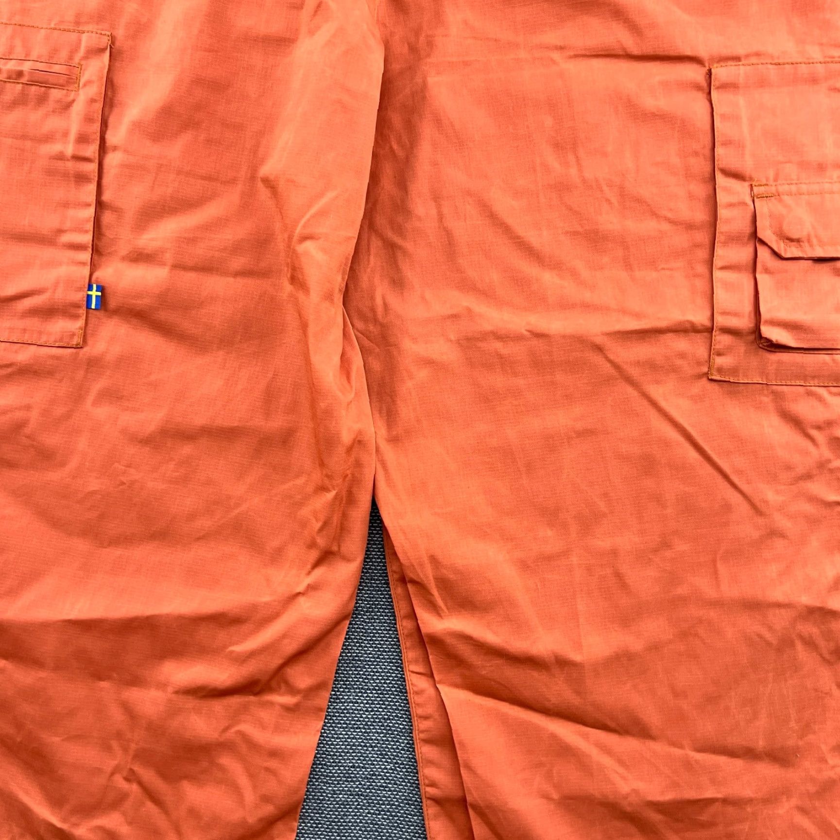 Vintage Fjällräven Barents Pro Womens Hiking Pants 52 Orange G-1000 Outdoor Hiking Trekking Pants Women XS? Size 38" / US 16 / IT 52 - 7 Thumbnail