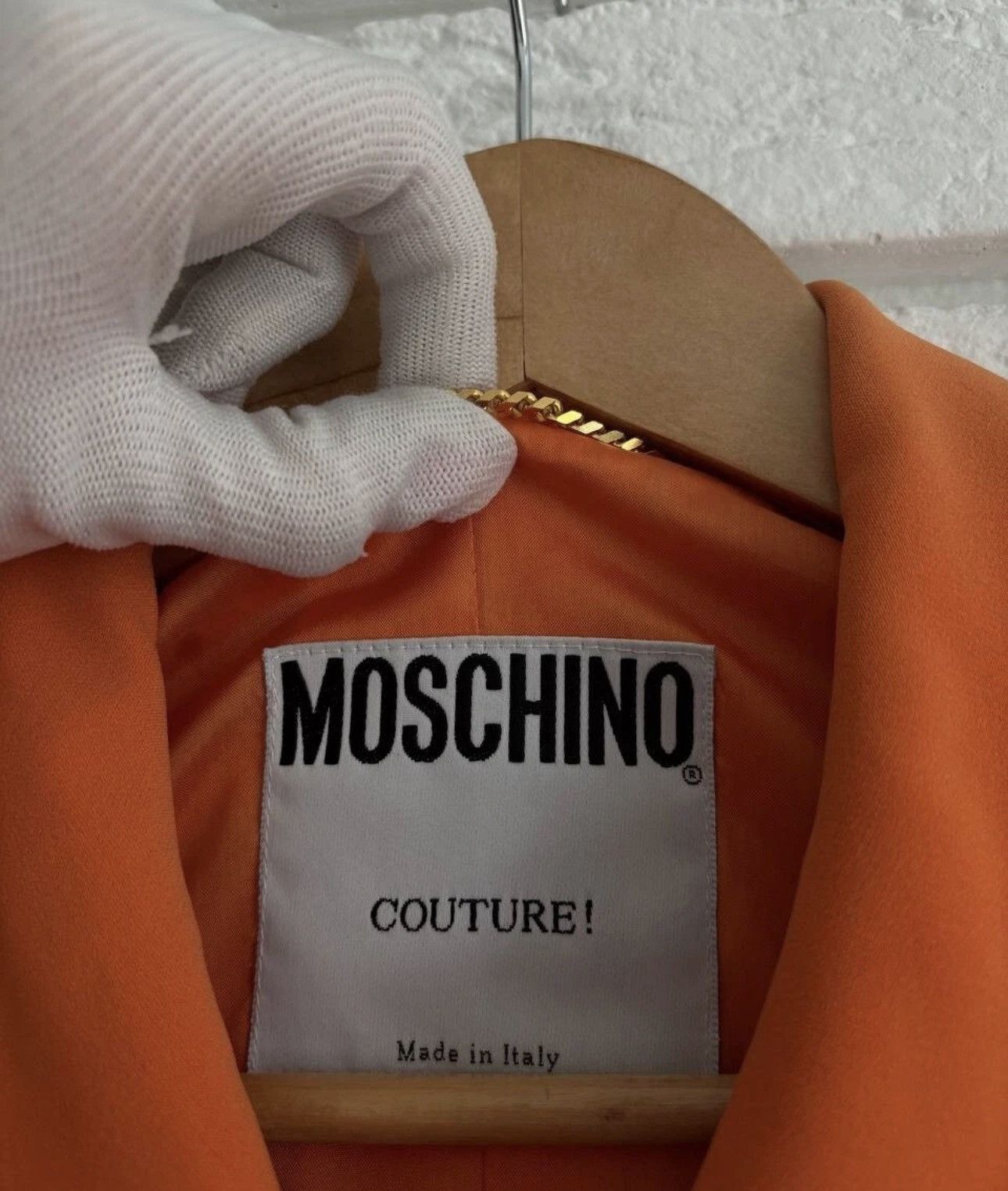 Moschino Moschino Couture Women's blazer orange vintage Made in Italy Size M / US 6-8 / IT 42-44 - 13 Thumbnail