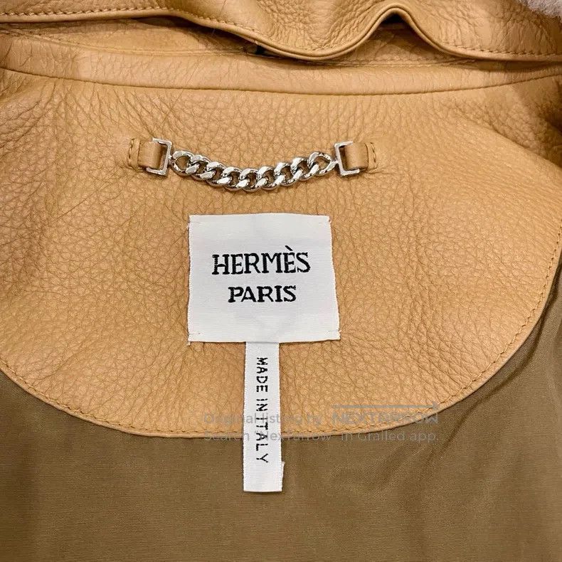 Hermes Hermes Deer leather jacket Size XS / US 0-2 / IT 36-38 - 8 Thumbnail