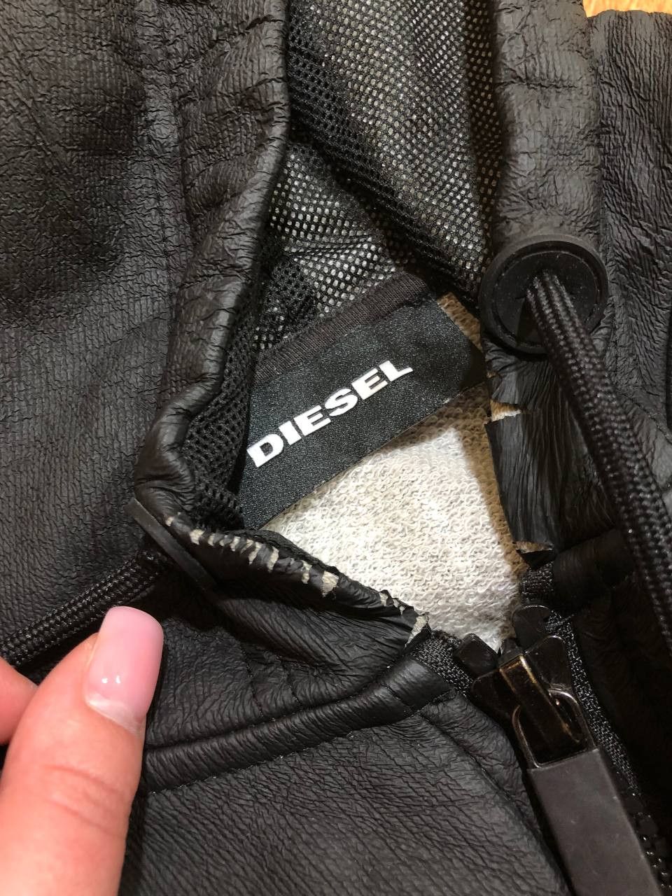 Diesel Diesel Hooded Sherpa Fur cotton Padded Fleece Jacket Size US M / EU 48-50 / 2 - 14 Thumbnail