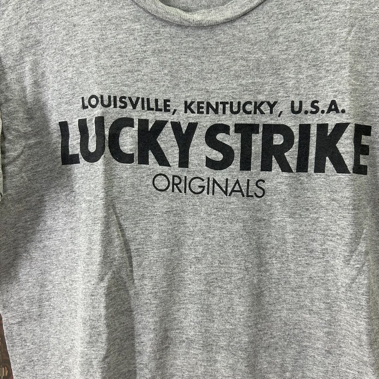 Vintage Vintage Lucky Strike 80s Single Stitches T-Shirt Size US S / EU 44-46 / 1 - 2 Thumbnail