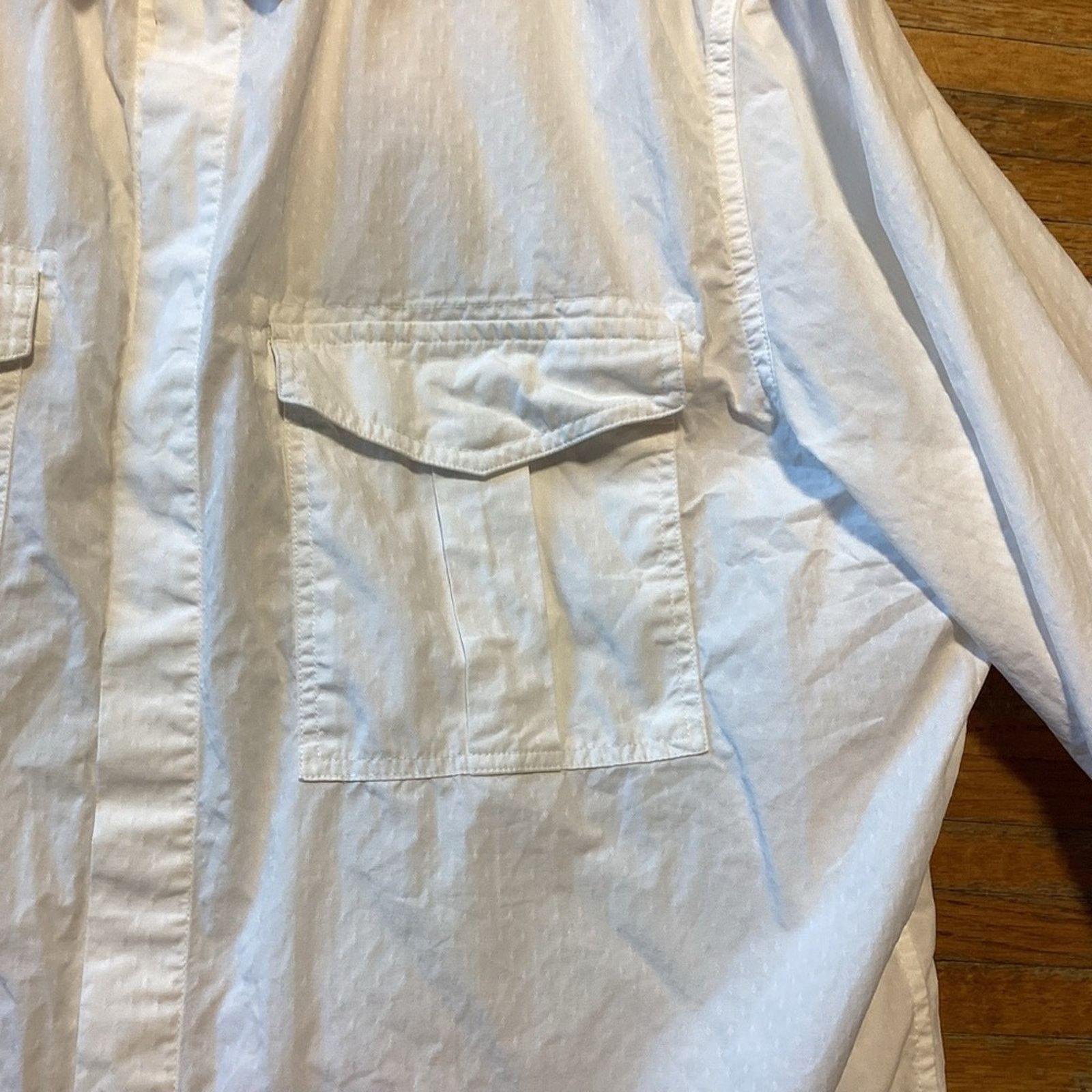 Banana Republic Banana Republic Tailored Slim Fit Button Down Size US XL / EU 56 / 4 - 3 Thumbnail
