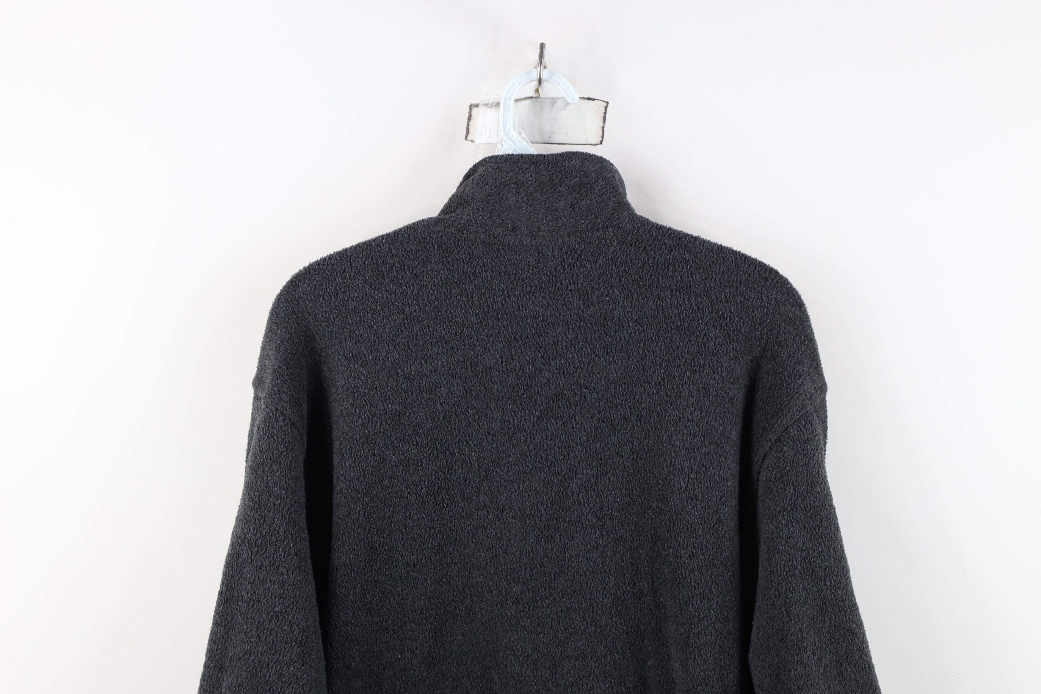 Vintage Vintage 90s USA Olympics Blank Half Zip Fleece Sweater Gray Size US M / EU 48-50 / 2 - 11 Thumbnail