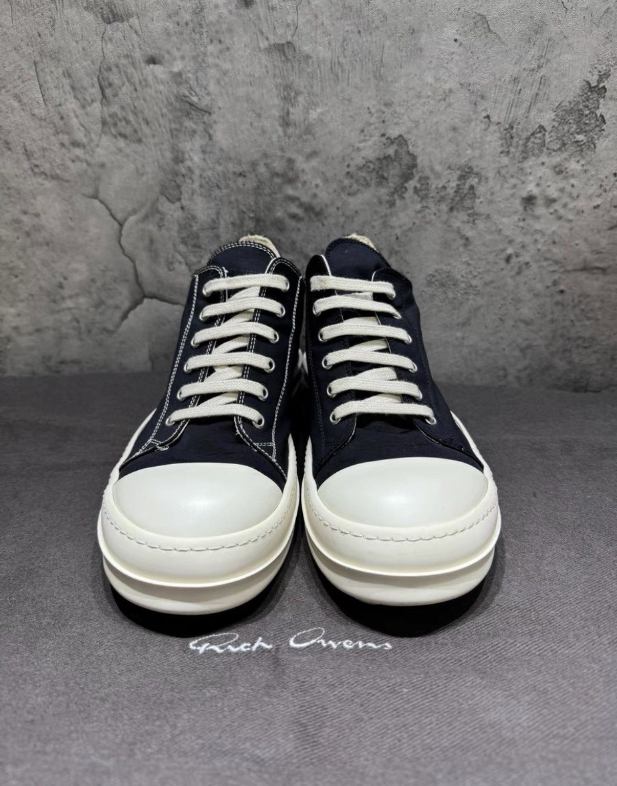 Rick Owens Rick Owens DRKSHDW Low Top Sneakers K37 Size US 8 / EU 41 - 7 Thumbnail
