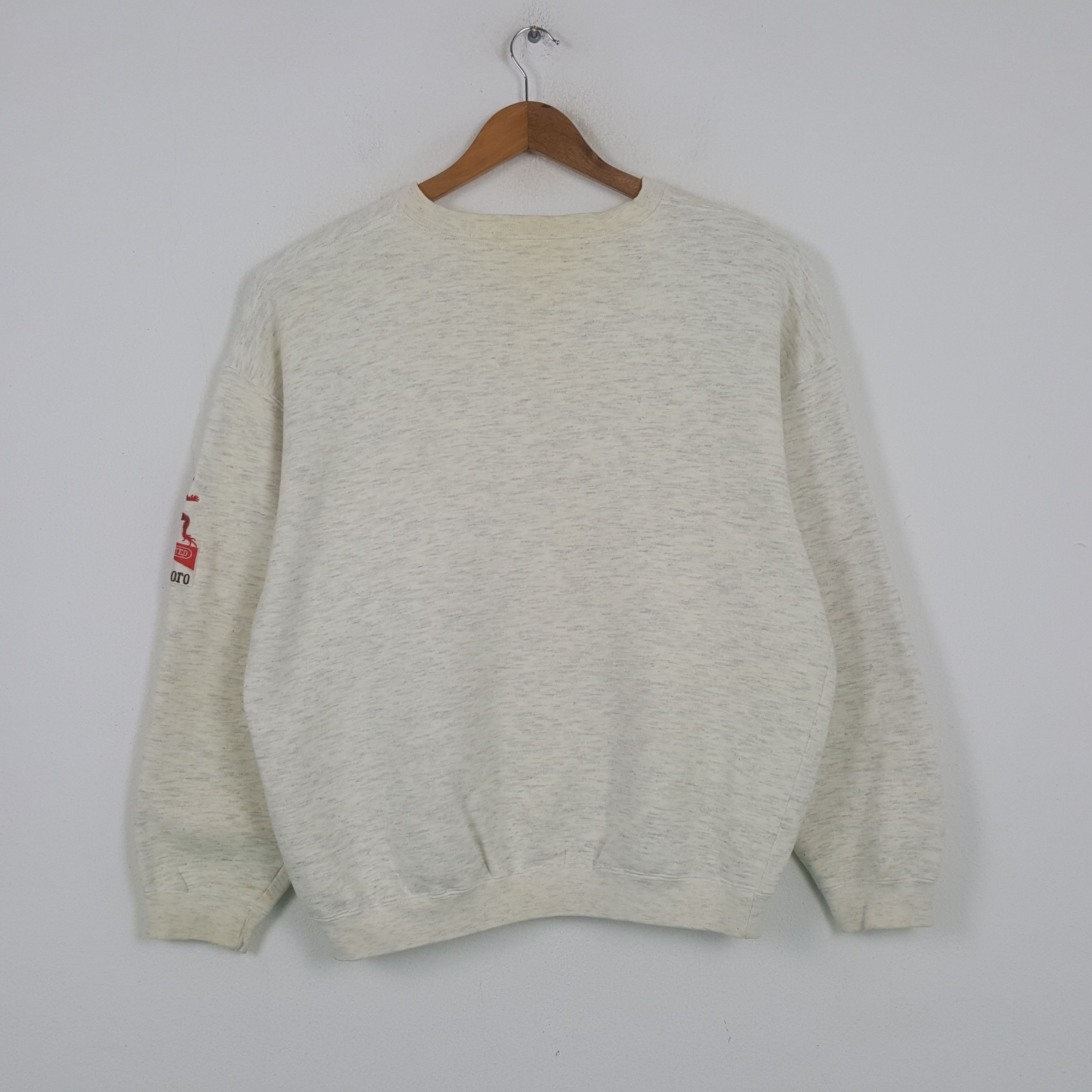Marlboro × Vintage Vintage UNLIMITED MARLBORO Streetwear Sweatshirt C293N19 Size US L / EU 52-54 / 3 - 3 Thumbnail