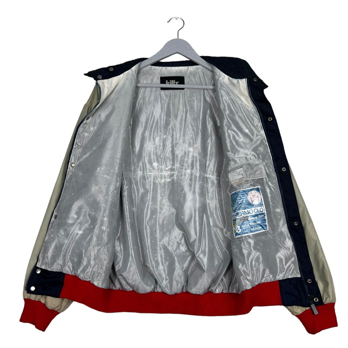 Asics × Vintage 🔥 VINTAGE KILLY by ASICS THINSULATE BOMBER JACKET Size US M / EU 48-50 / 2 - 12 Thumbnail