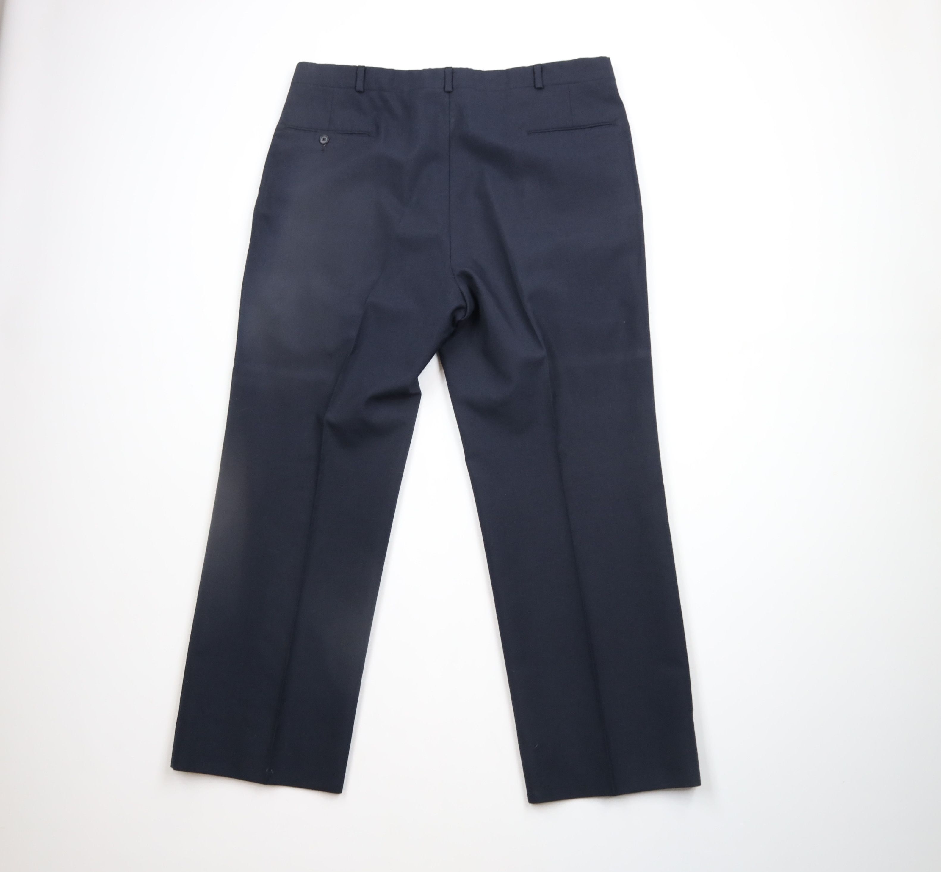 Vintage Vintage 70s Streetwear Wool Wide Leg Bell Bottoms Pants USA Size US 38 / EU 54 - 7 Thumbnail