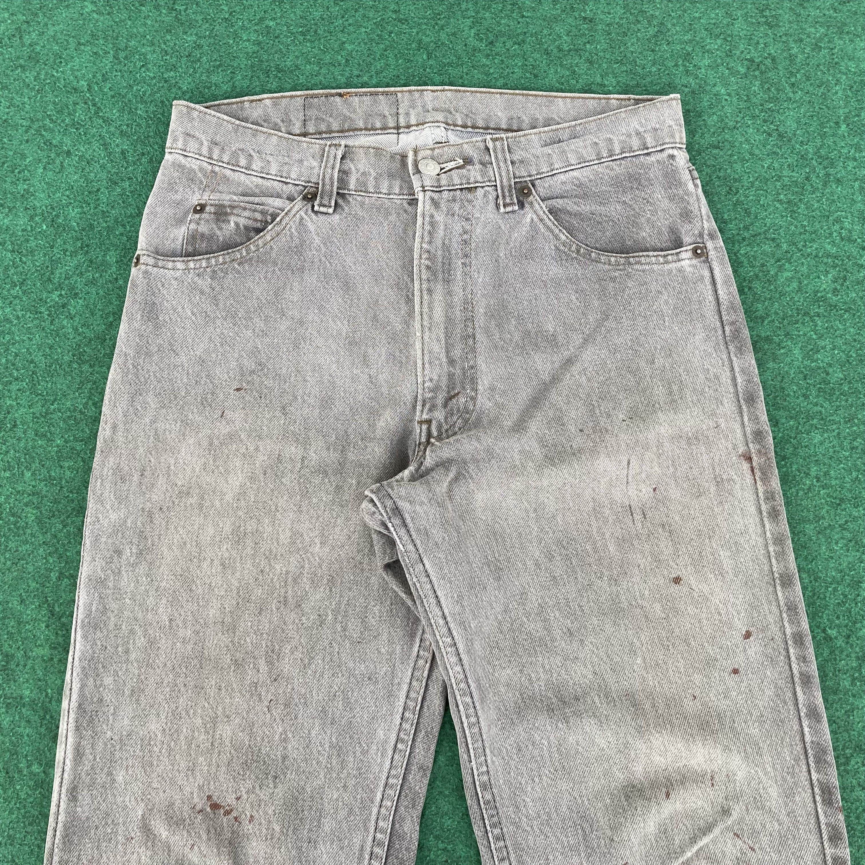 Levi's × Vintage Vtg Levis 505 Paint Faded Punk Sz 29 Grunge Jeans Size US 29 - 3 Thumbnail