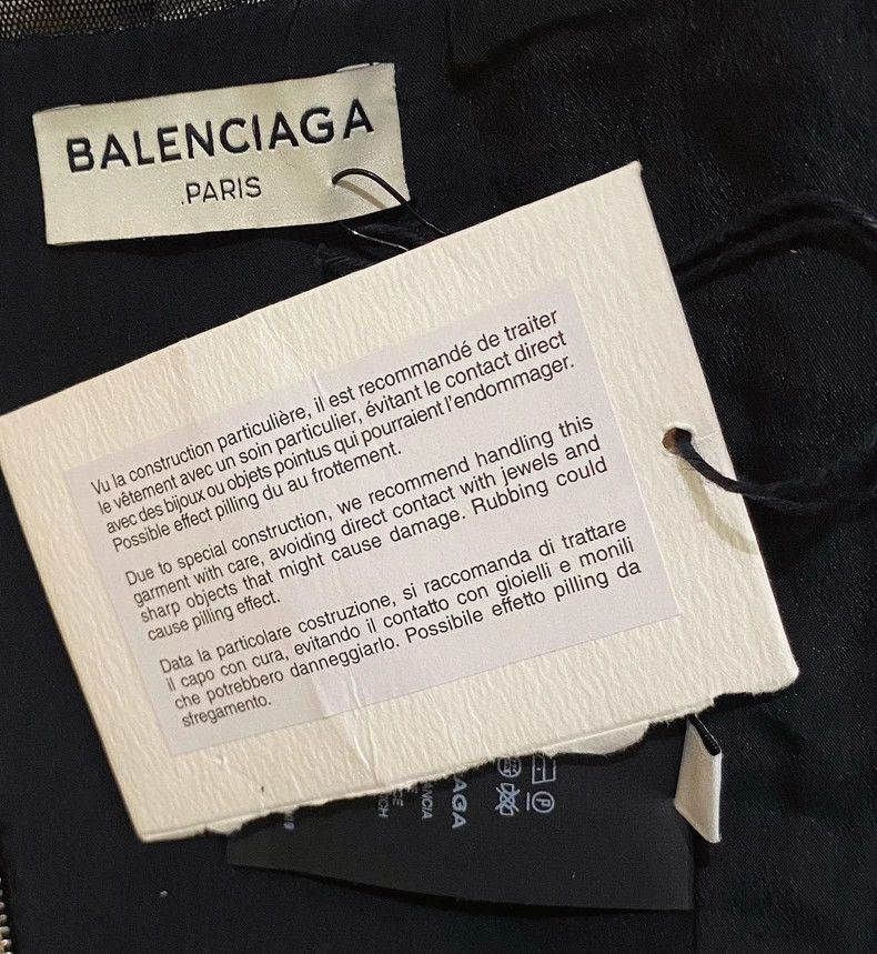 Balenciaga Balenciaga size 36 Black Short Jacket Size S / US 4 / IT 40 - 5 Thumbnail