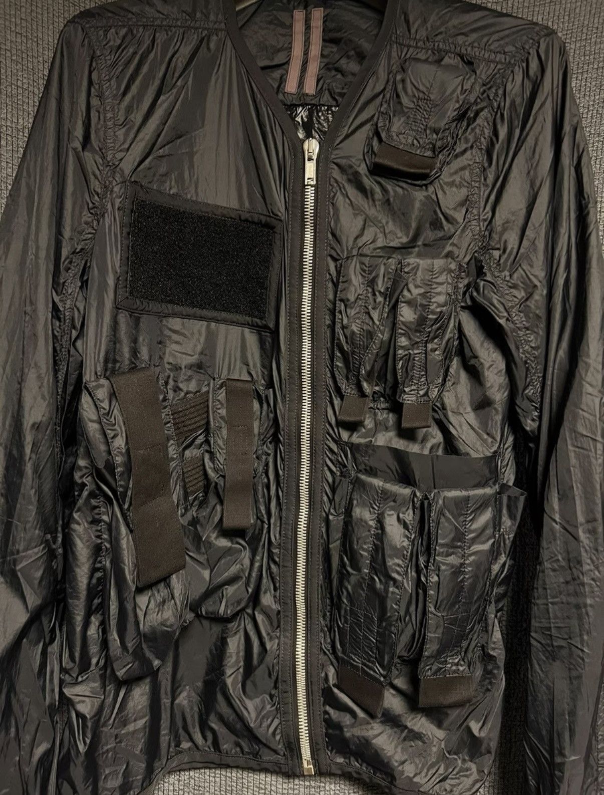 Rick Owens Rick Owens 15SS Cargo Jacket Nylon BLACK Size US M / EU 48-50 / 2 - 3 Thumbnail