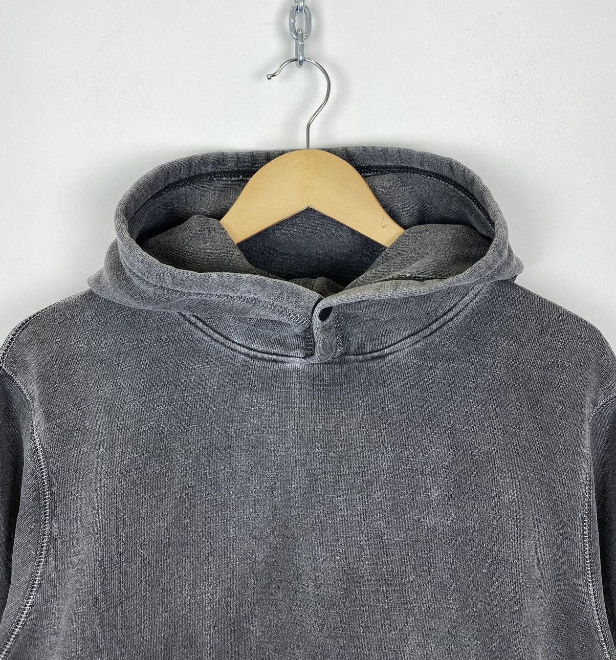 Other Outerknown Garment Dyed Washed Gray Hoodie Designer Size S Size US S / EU 44-46 / 1 - 2 Thumbnail