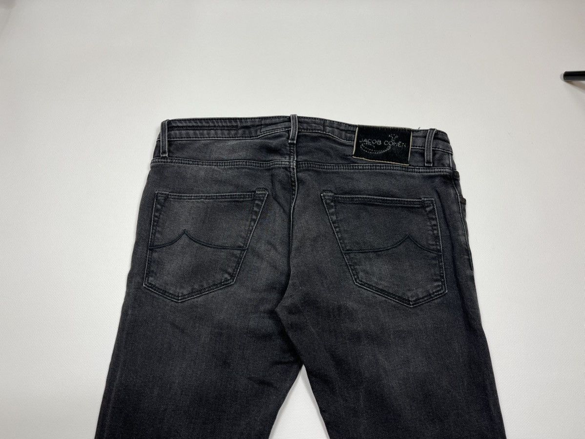 Jacob Cohen Jacob Cohen Type 672 C Comfort Jeans Black Denim Size 33 Size US 33 - 3 Thumbnail