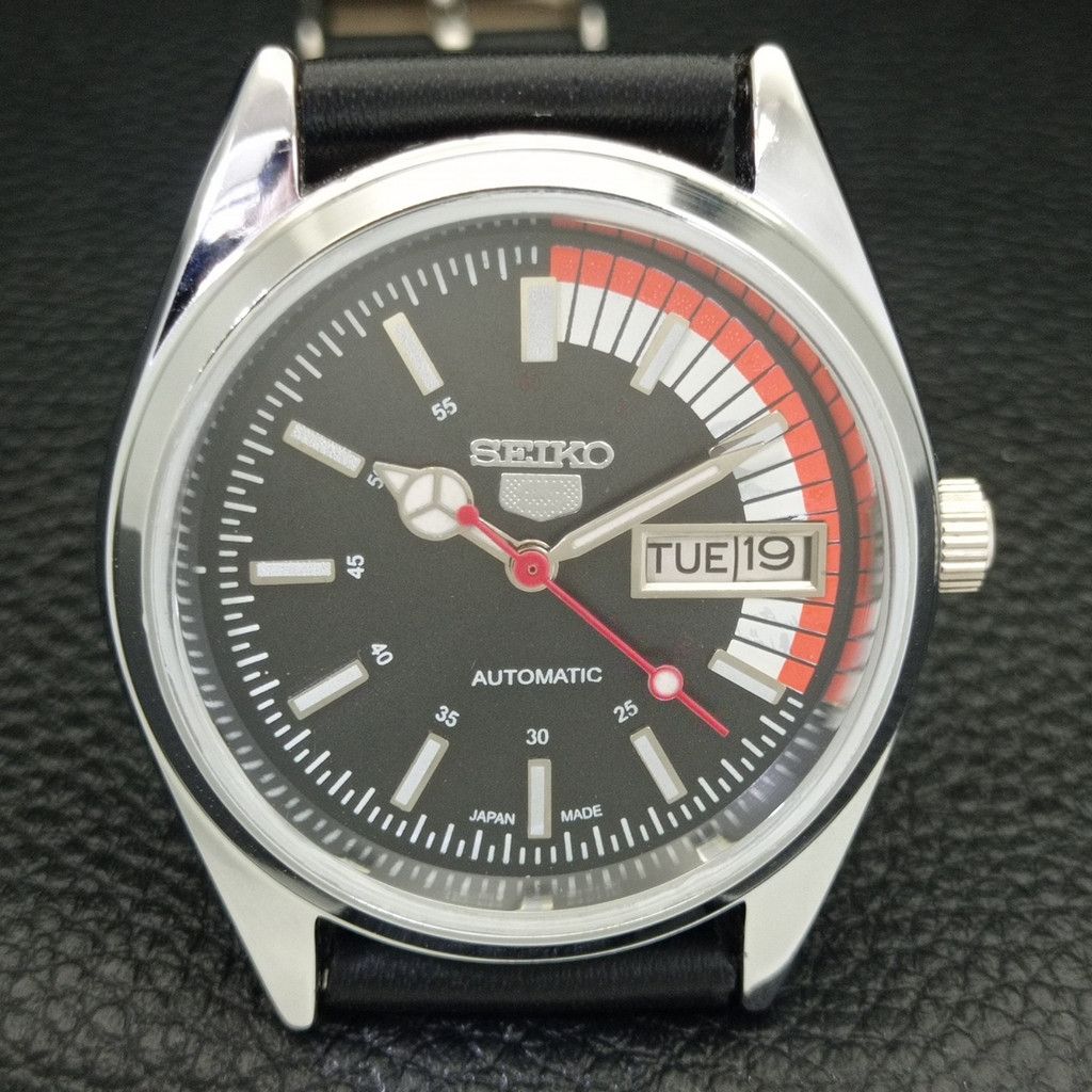 Seiko REFURBISHED VINTAGE SEIKO 5 AUTO JAPAN MENS WATCH a440730 Size 38 - 4 Thumbnail
