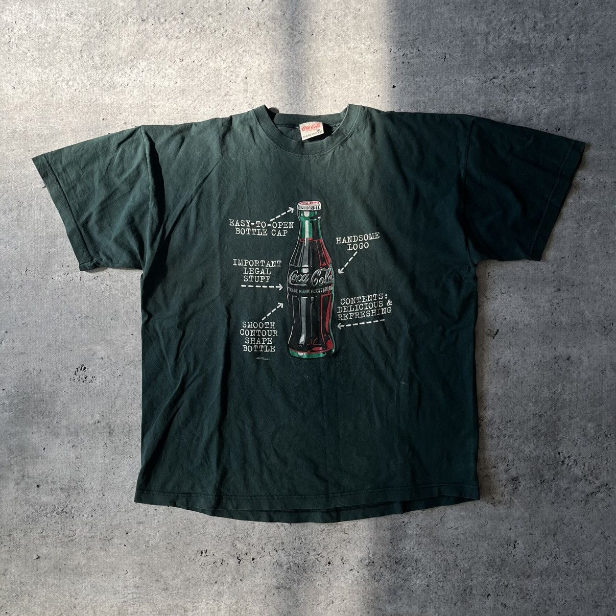 Coca Cola × Vintage Coca Cola bottle tee XL made in usa vintage 1996 Size US XL / EU 56 / 4 - 1 Thumbnail