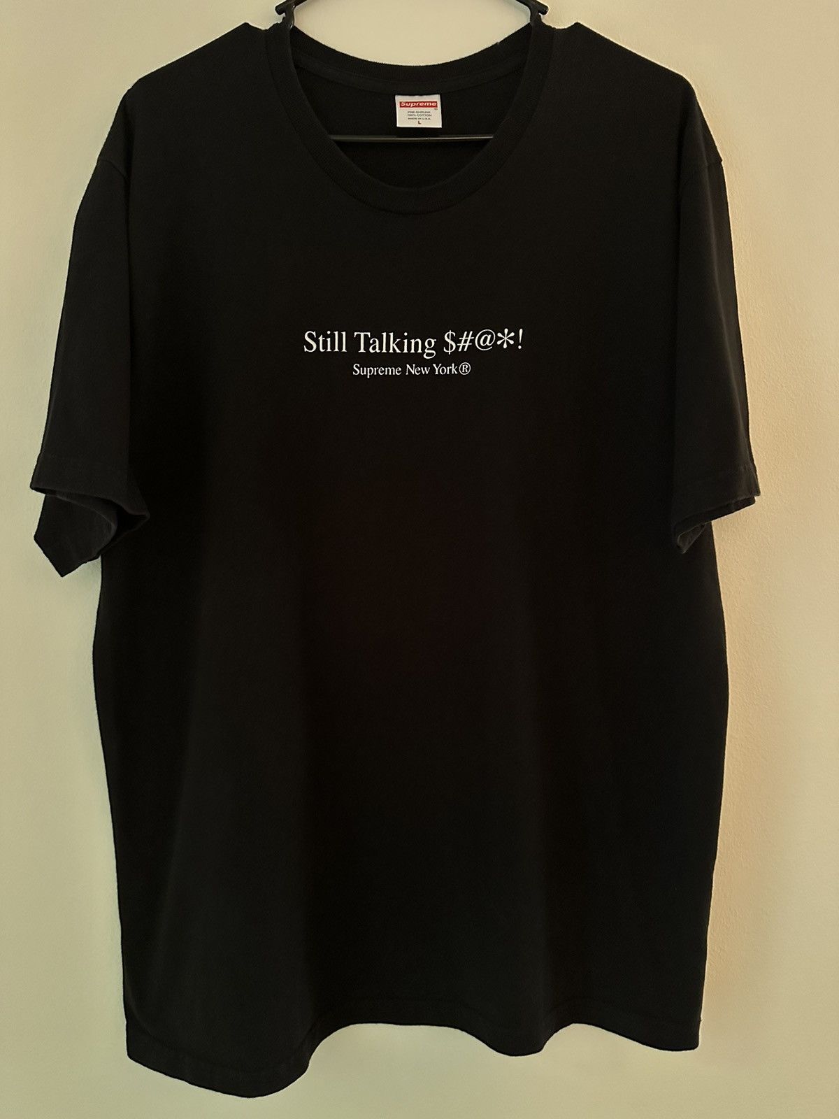 Supreme Supreme Still Talking Tee Size US L / EU 52-54 / 3 - 3 Thumbnail