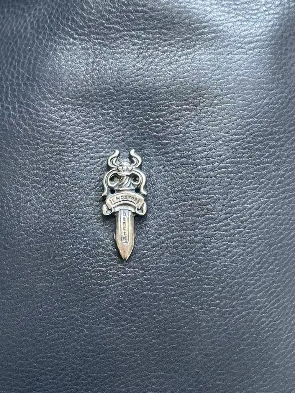 Chrome Hearts Chrome Hearts Dracula Dagger Black HandBag Size ONE SIZE - 4 Thumbnail