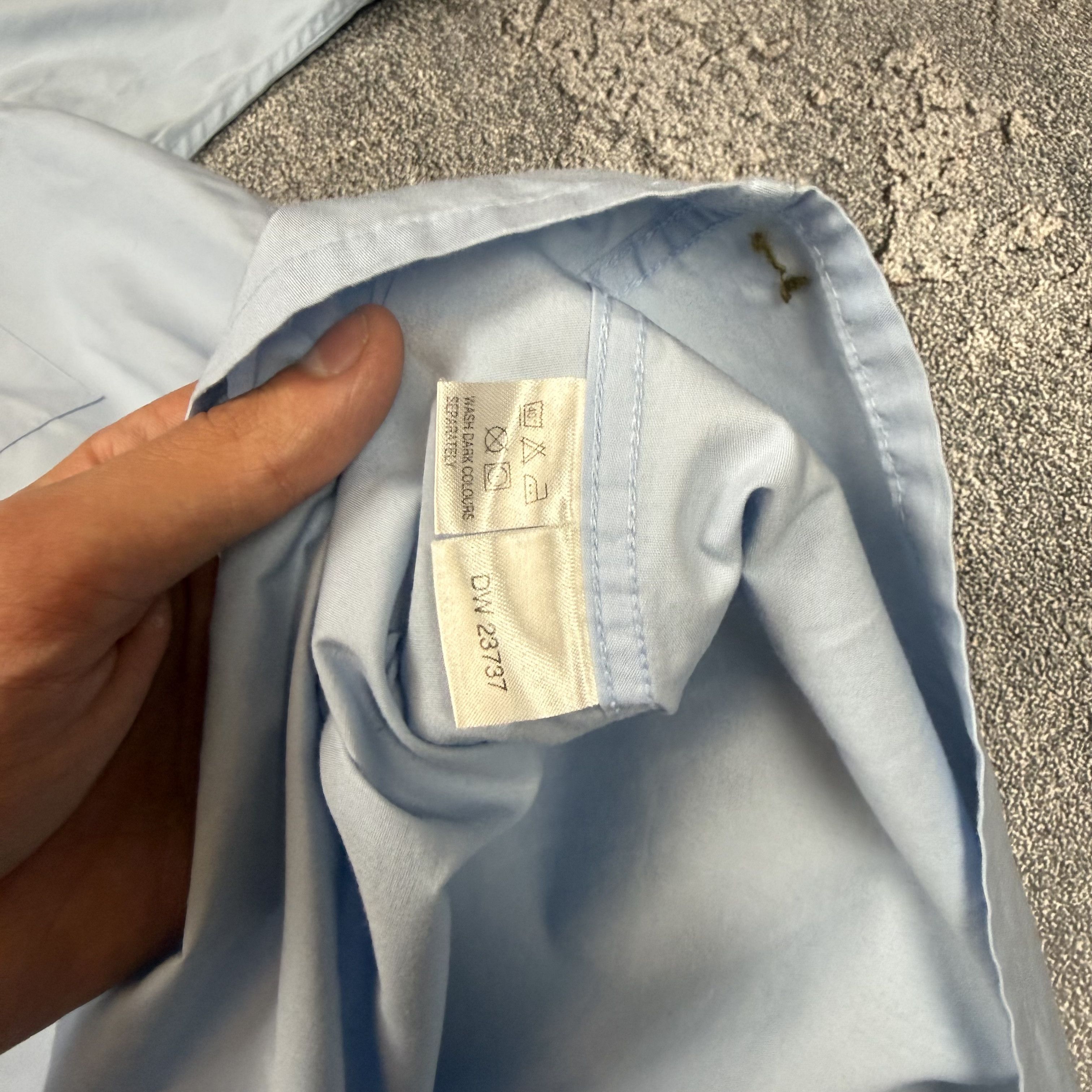 Yves Saint Laurent Vintage Yves Saint Laurent YSL Short Sleeve Button Up Shirt Size US L / EU 52-54 / 3 - 6 Thumbnail