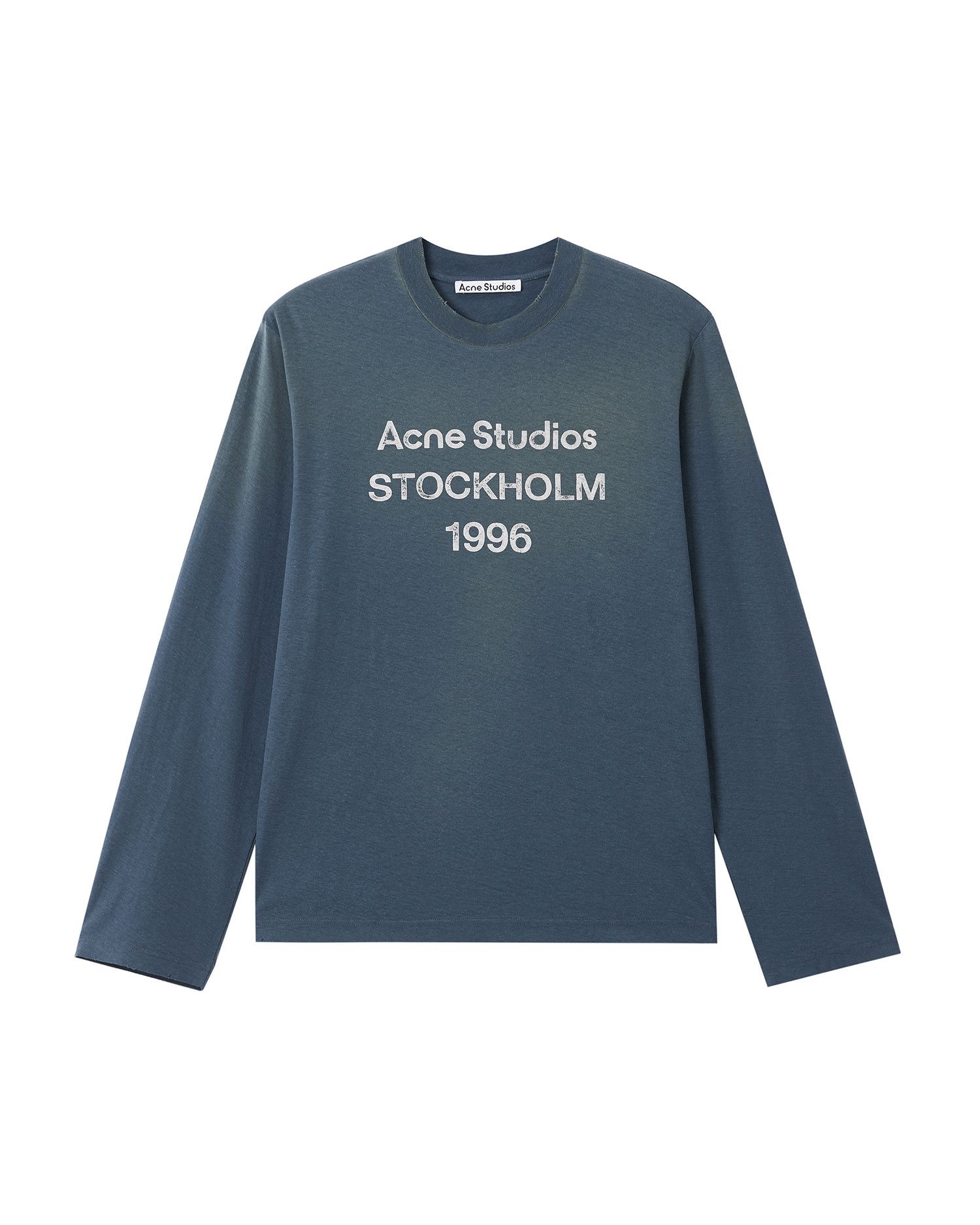 Acne Studios Acne Studios Letter Printed Long Sleeve T-Shirt Size L / US 10 / IT 46 - 1 Thumbnail
