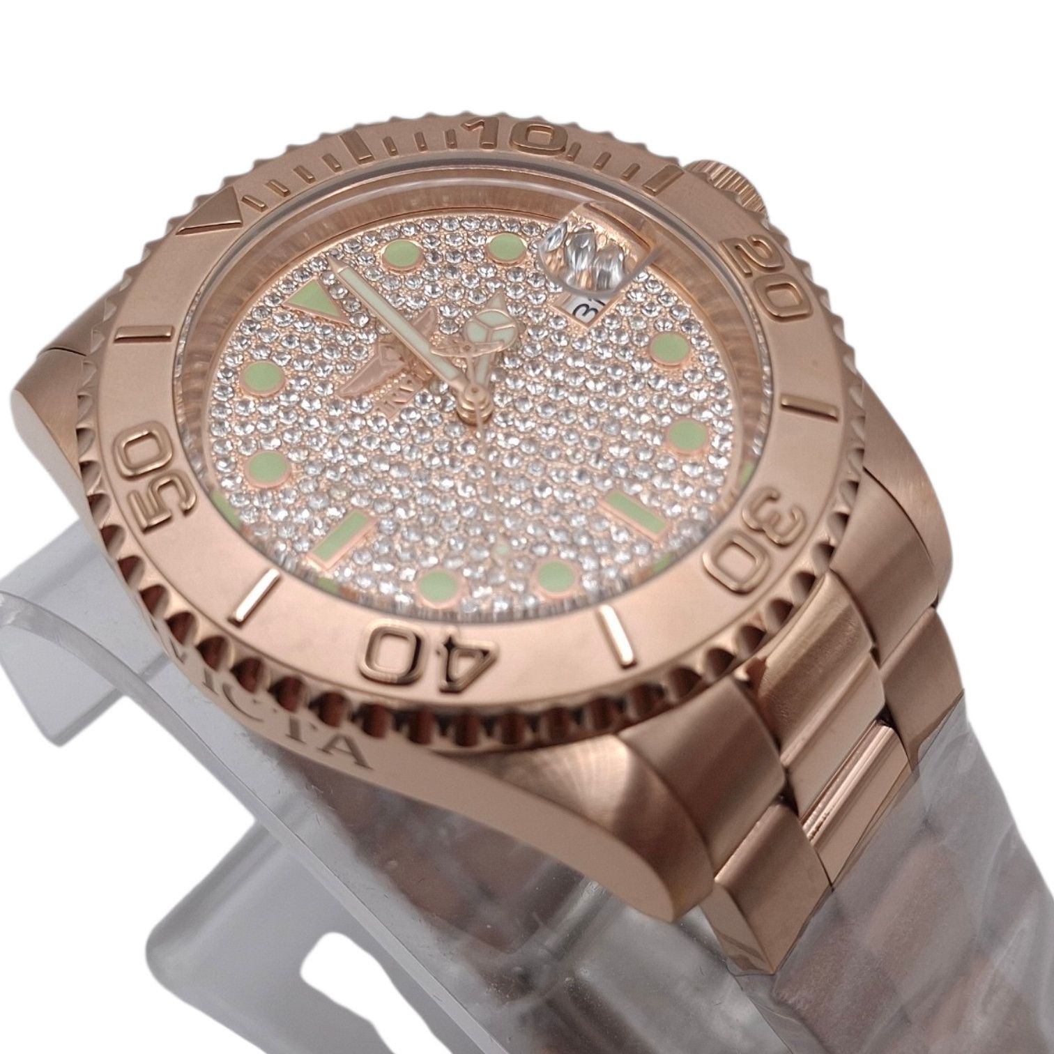 Invicta Invicta Pro Diver Velaquest 43mm Automatic Rose Gold 50285 Size 42 - 3 Thumbnail