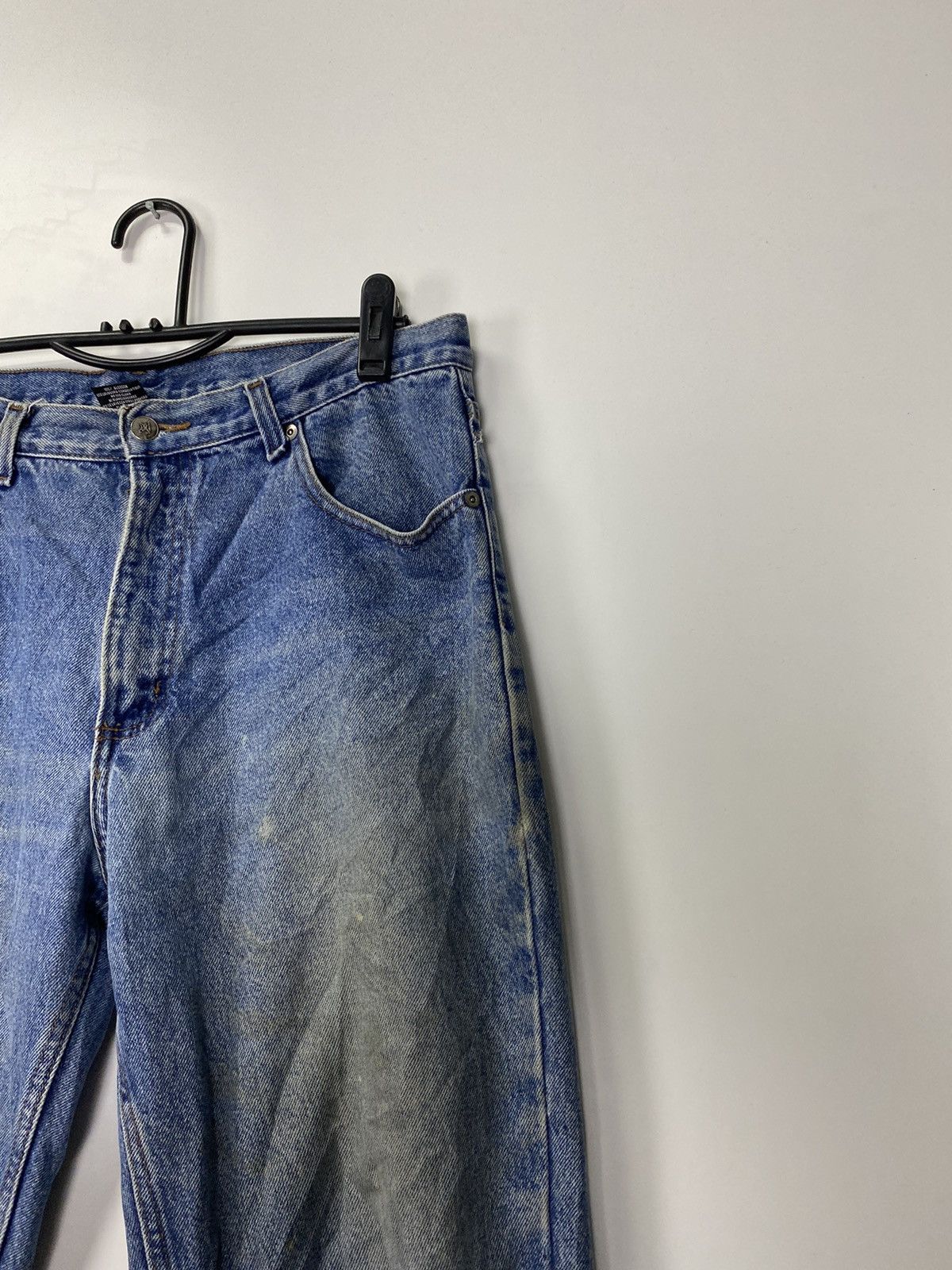 Japanese Brand × Vintage Threestar Denim Size US 34 / EU 50 - 3 Thumbnail