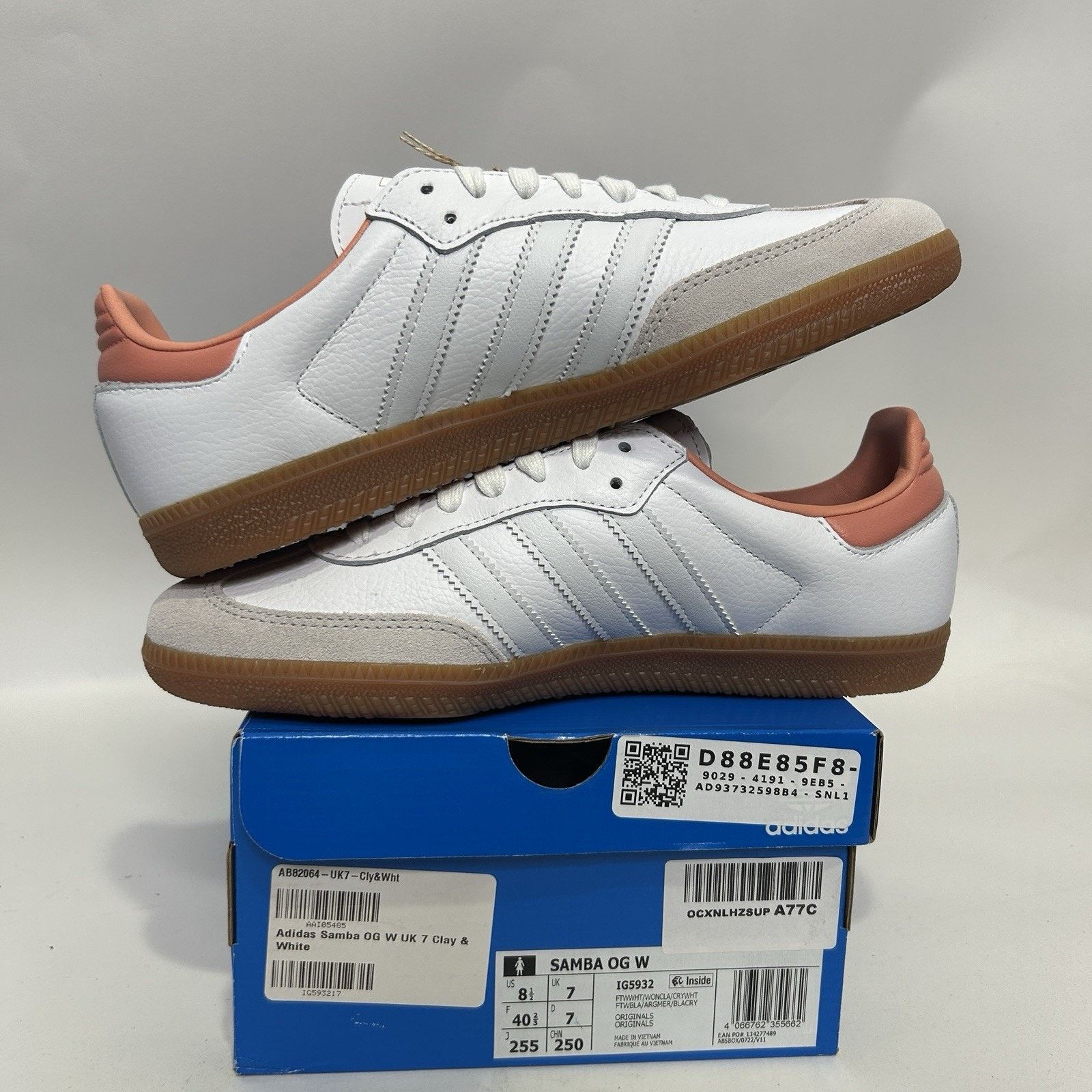 Adidas adidas Samba OG WMNS “Wonder Clay” IG5932 Size US 8.5 / IT 38.5 - 3 Thumbnail