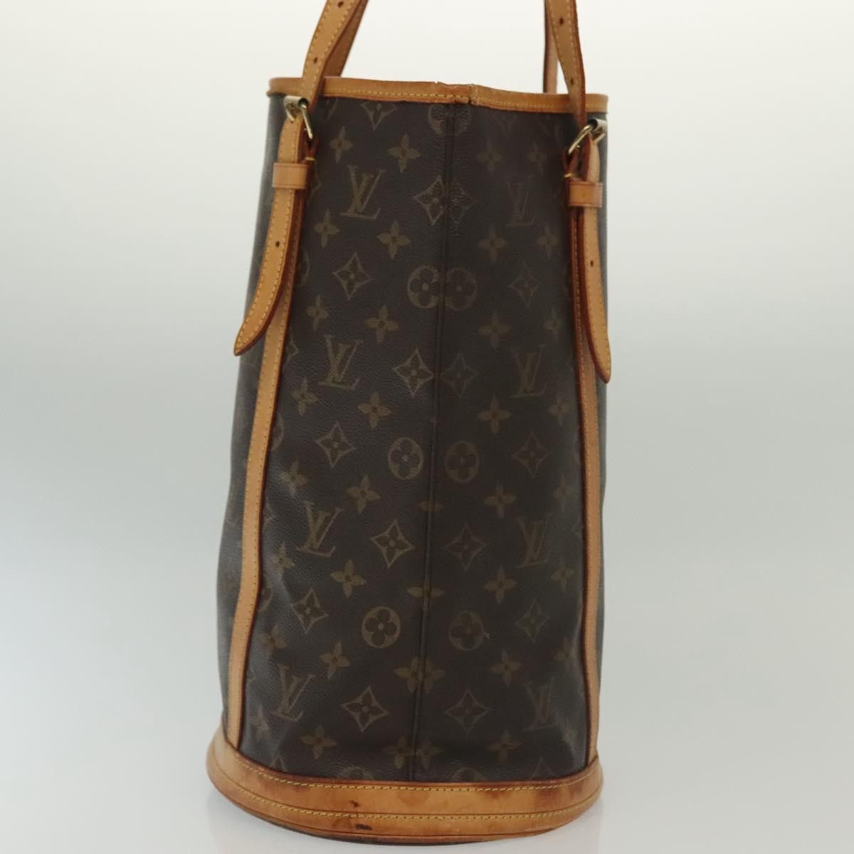 Louis Vuitton LOUIS VUITTON Monogram Bucket GM Shoulder Bag M42236 Size ONE SIZE - 5 Thumbnail