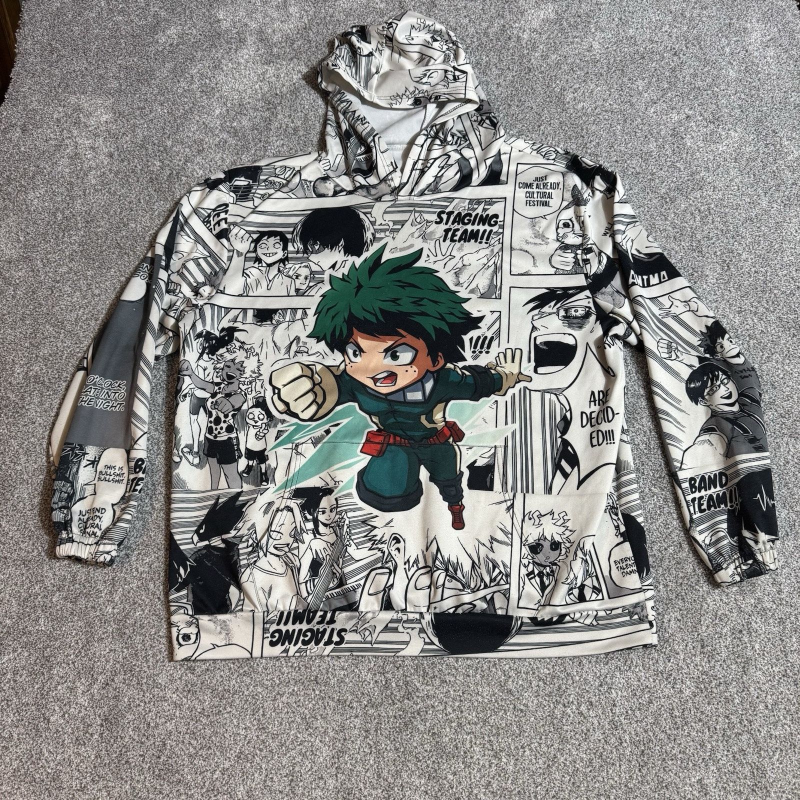 Other Anime Manga Hoodie Men XXL Streetwear Skater Novelty Cosplay Size US XXL / EU 58 / 5 - 1 Thumbnail
