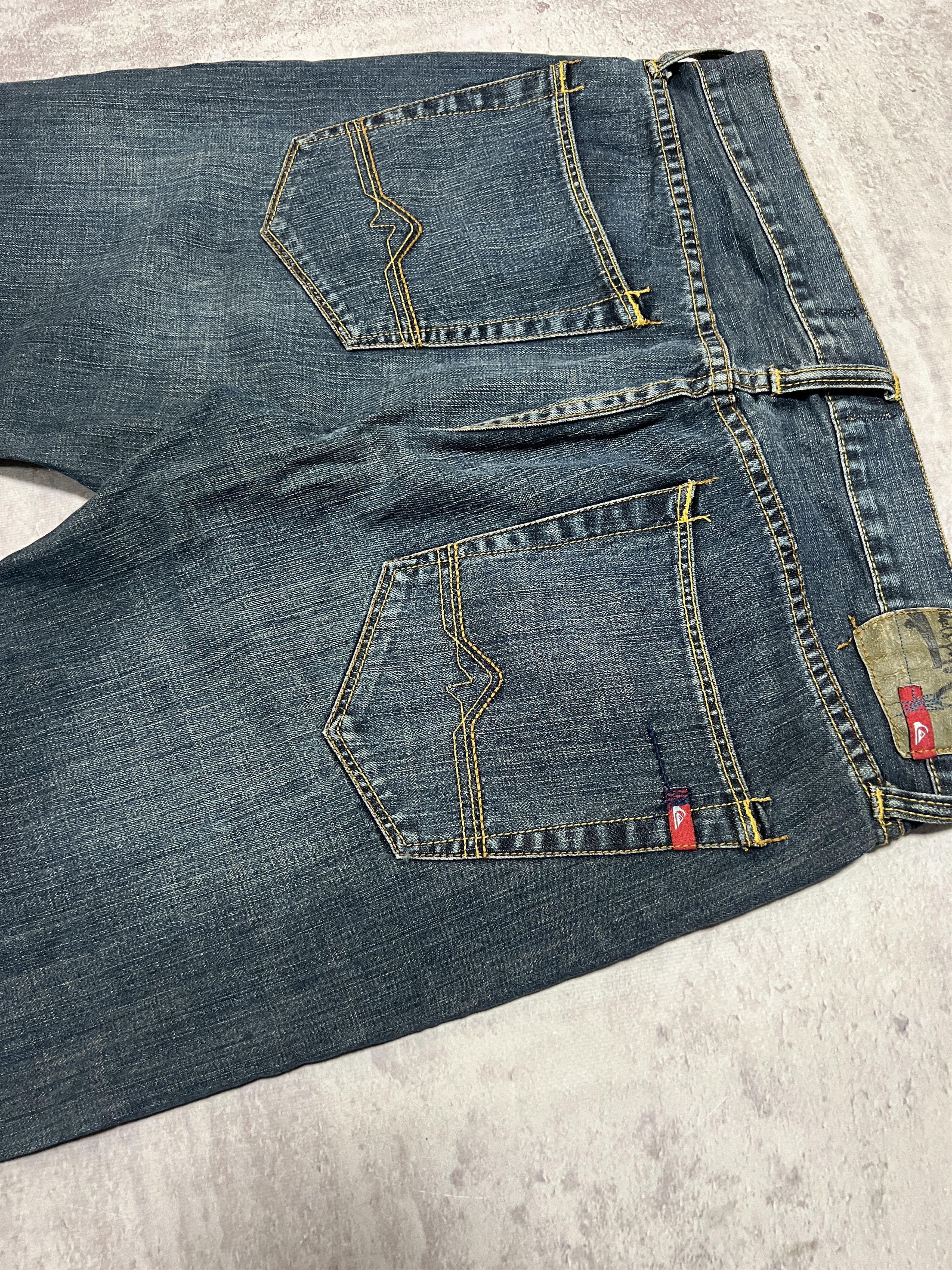 Quiksilver Quiksilver Y2K Vintage Washed Denim Jeans Size US 34 / EU 50 - 4 Thumbnail
