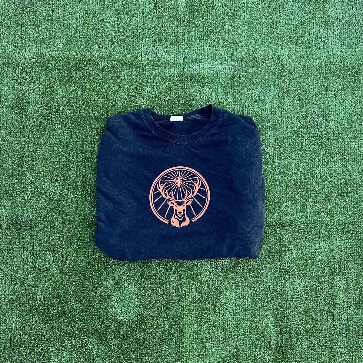 Gildan × Jagermeister Black/Orange Jägermeister Long-sleeve T Size US L / EU 52-54 / 3 - 1 Thumbnail