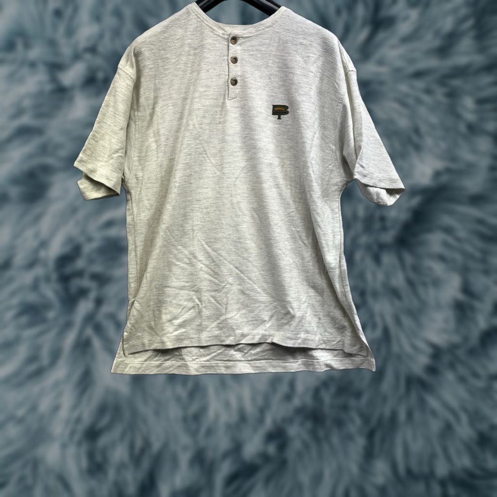 Vintage VINTAGE Biotribe Shirt Beige Short Sleeve Button Mens Large Made In USA See All Pics Size US L / EU 52-54 / 3 - 1 Thumbnail