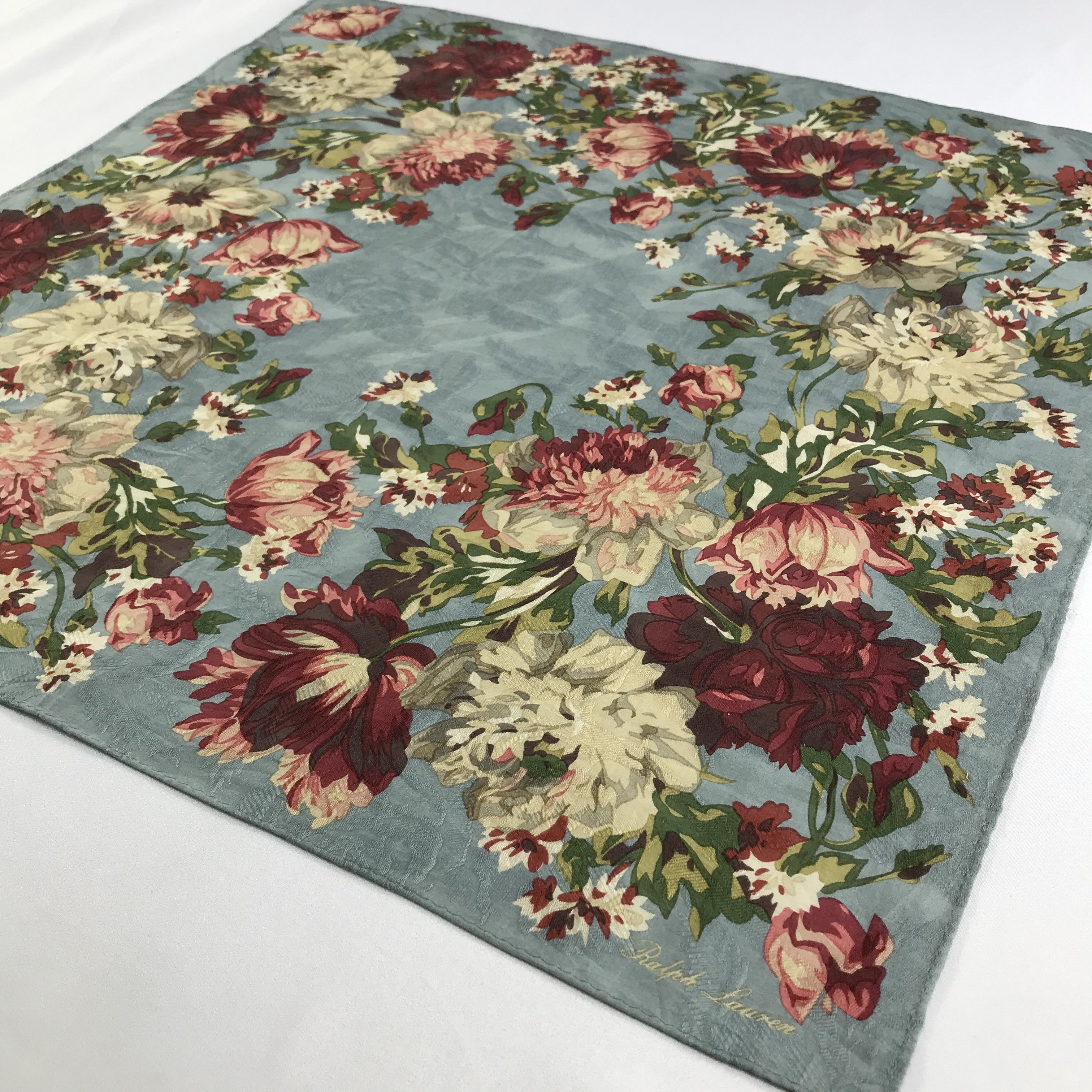 Ralph Lauren × Vintage Ralph Lauren Bandana / Handkerchief / Neckerchief - S2601 Size ONE SIZE - 2 Thumbnail