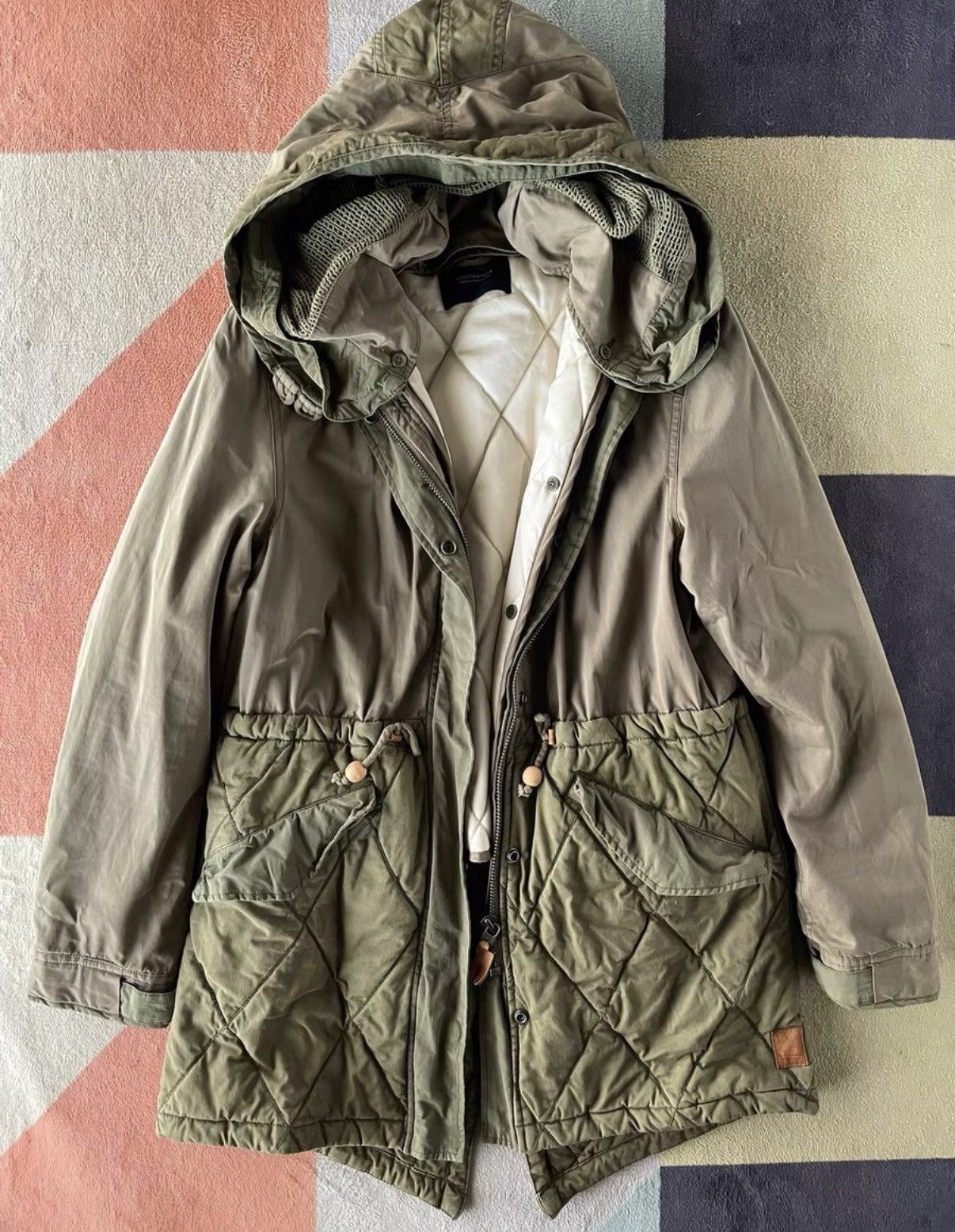Scotch & Soda Scotch & Soda Military Coat K22 Size XXS / US 00 / IT 34 - 1 Thumbnail