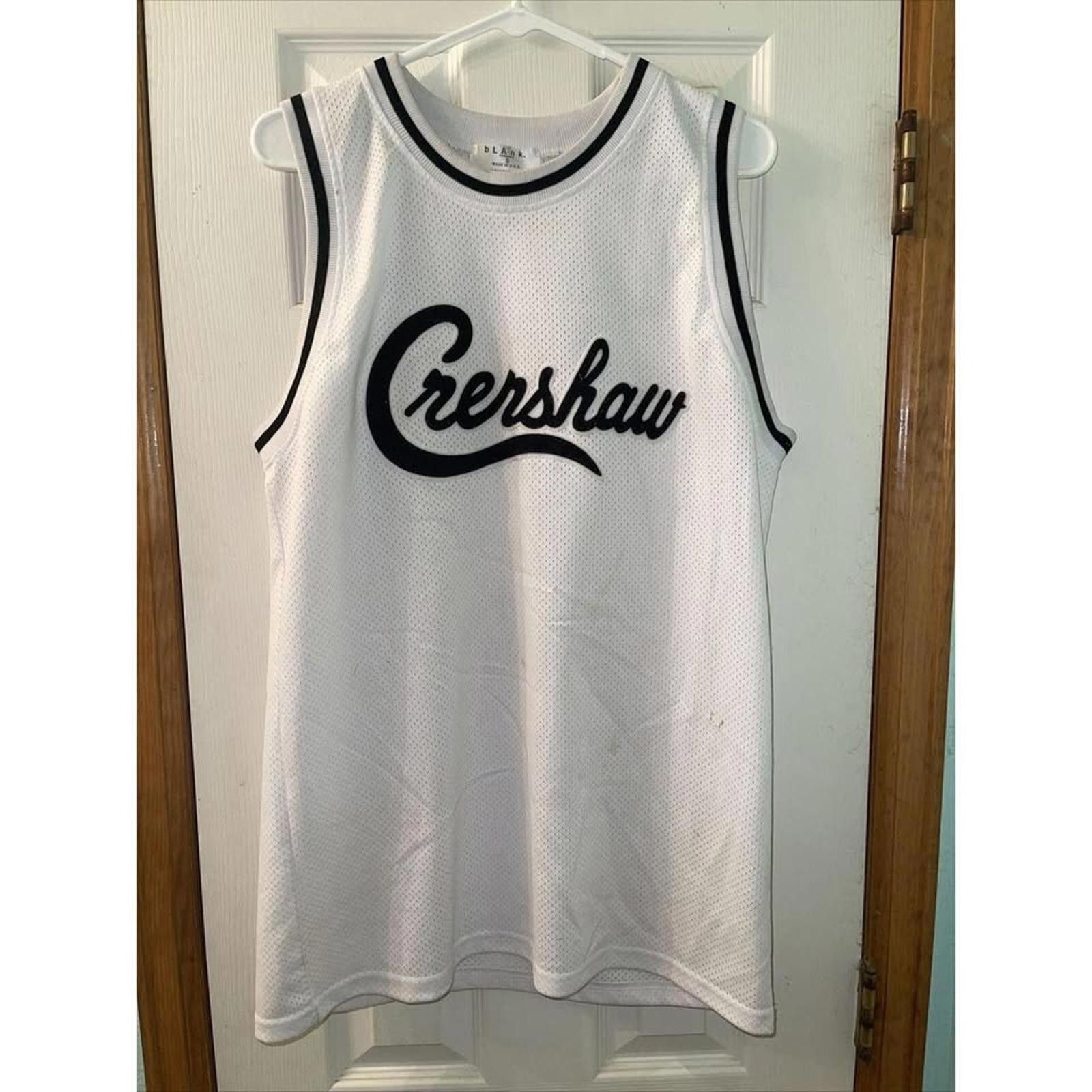 Other Vintage Crenshaw Basketball Jersey - Size S, White Size ONE SIZE - 1 Thumbnail