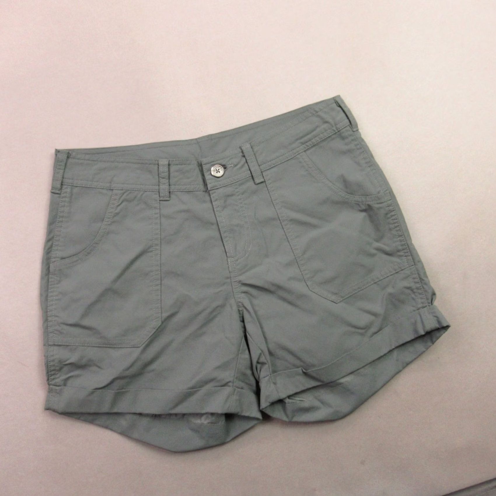 The North Face North Face Womens Shorts 8 Gray Chino Lightweight Pockets Size 30" / US 8 / IT 44 - 2 Thumbnail