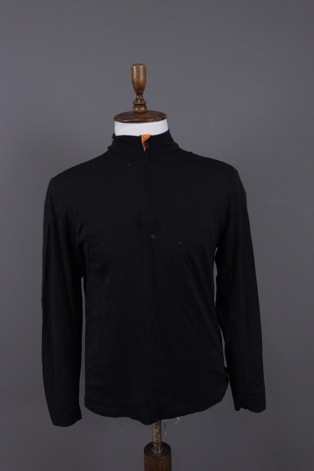 KJUS Kjus Systems Black High Neck 1/4 Zip Fleece Sweater Size M Size US M / EU 48-50 / 2 - 1 Thumbnail