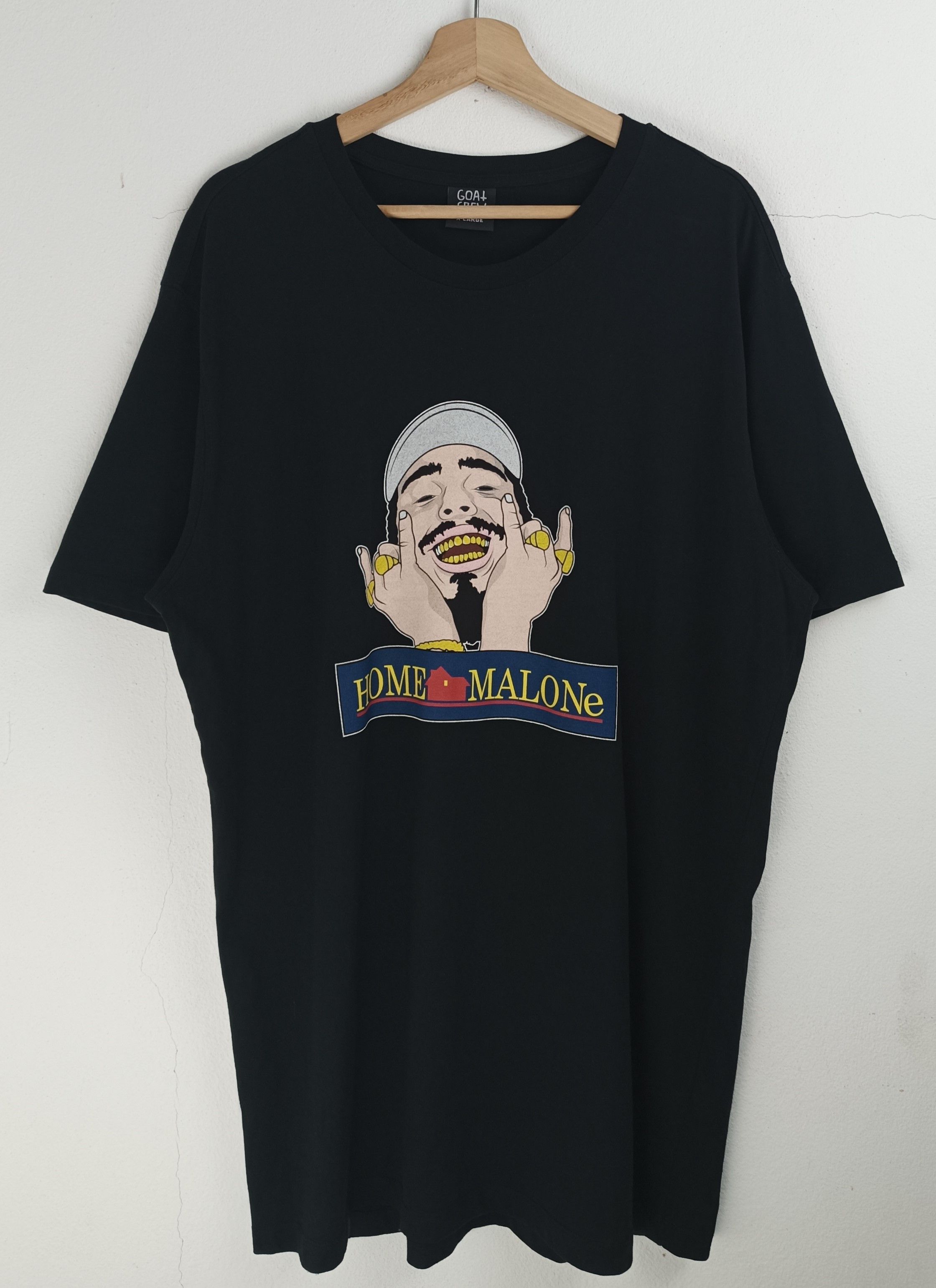 GOAT Crew POST MALONE X HOME ALONE HOME MALONE PARODY TEE HUMOR FUNNY Size US XL / EU 56 / 4 - 3 Thumbnail