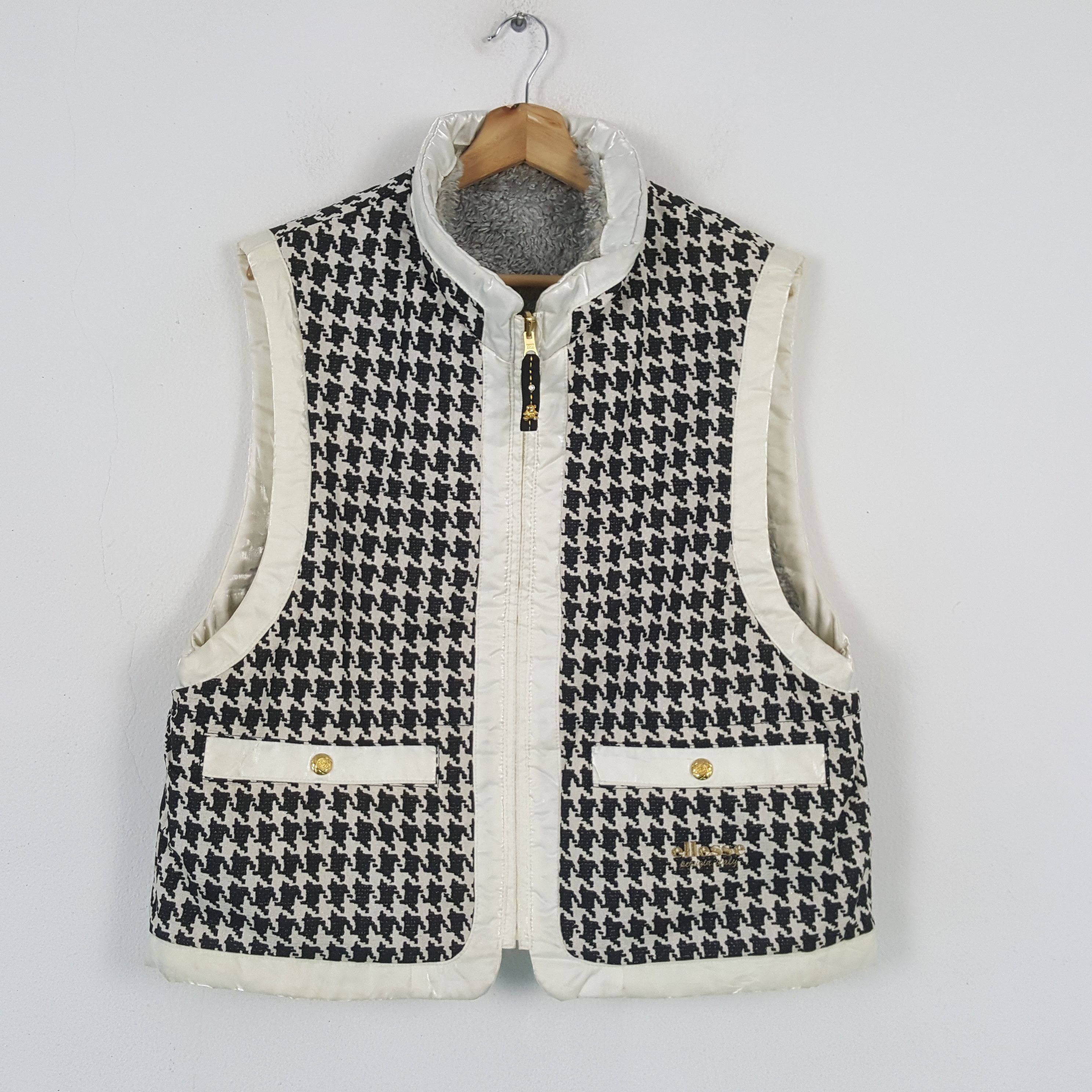 Ellesse × Vintage Vintage ELLESSE ITALY Reversible Sportswear Vest C283N15 Size L / US 10 / IT 46 - 5 Thumbnail