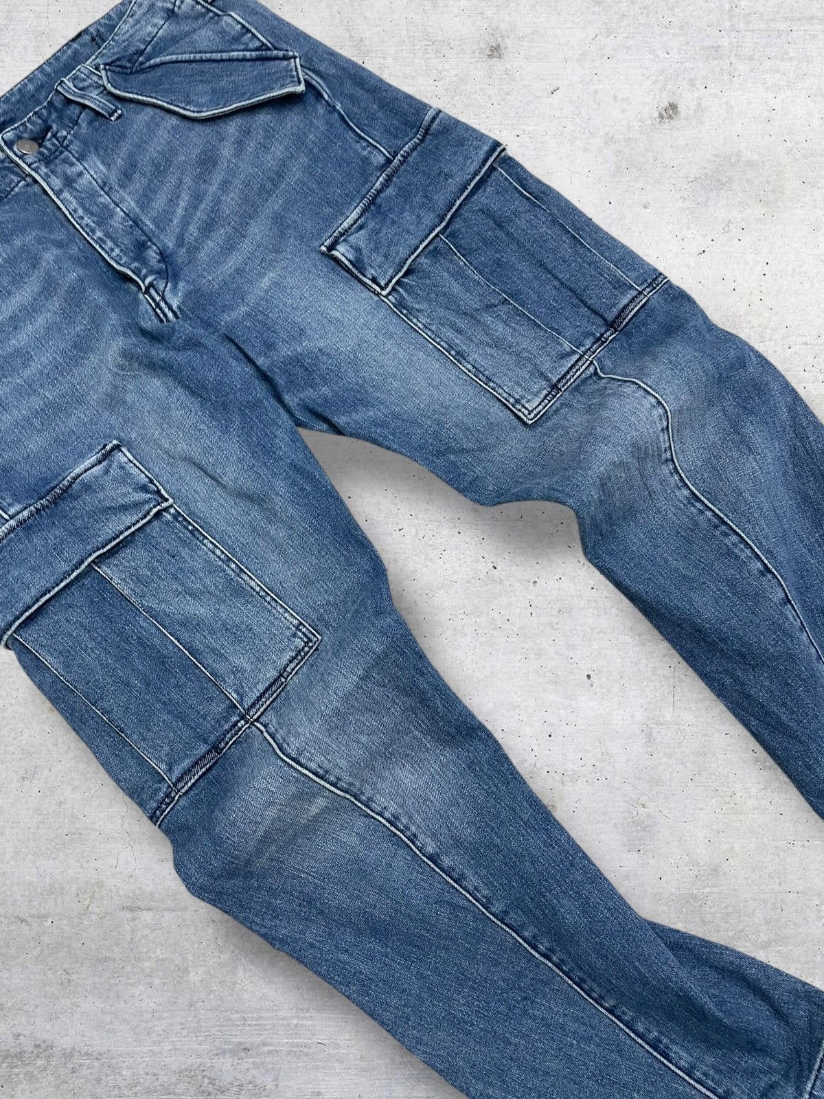 Levi's Vintage Clothing VINTAGE ENGINEERED LEVIS USA DESIGNER TWISTED CARGO DENIM Size US 31 - 6 Thumbnail