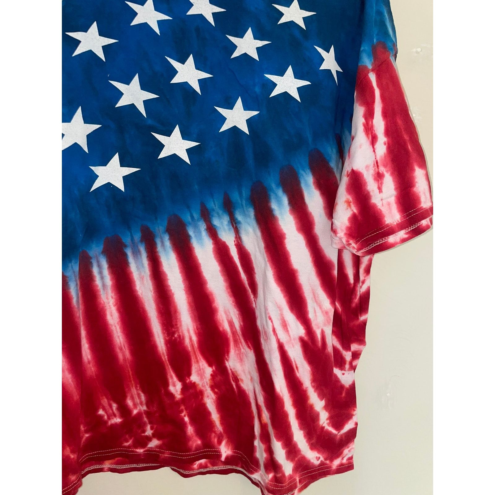 Liquid Blue Liquid Blue Stars & Stripes Shirt America Flag Tee VTG Y2K 2 Size US XXL / EU 58 / 5 - 4 Thumbnail