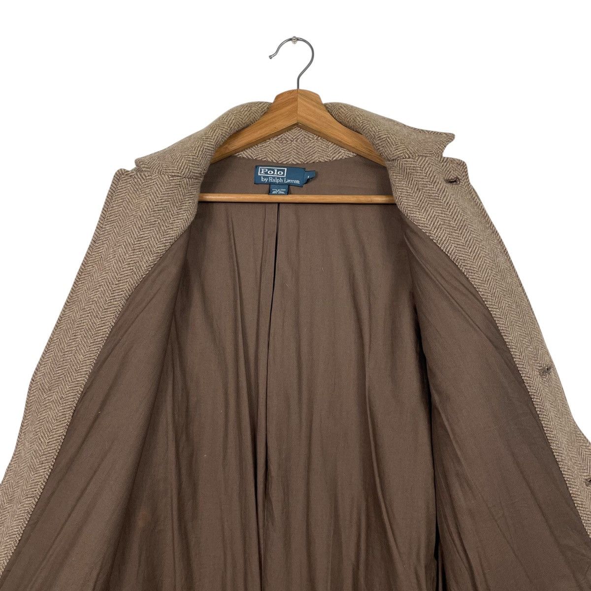 Polo Ralph Lauren Vintage Polo Ralph Lauren Herringbone Wool Jacket Size US L / EU 52-54 / 3 - 12 Thumbnail