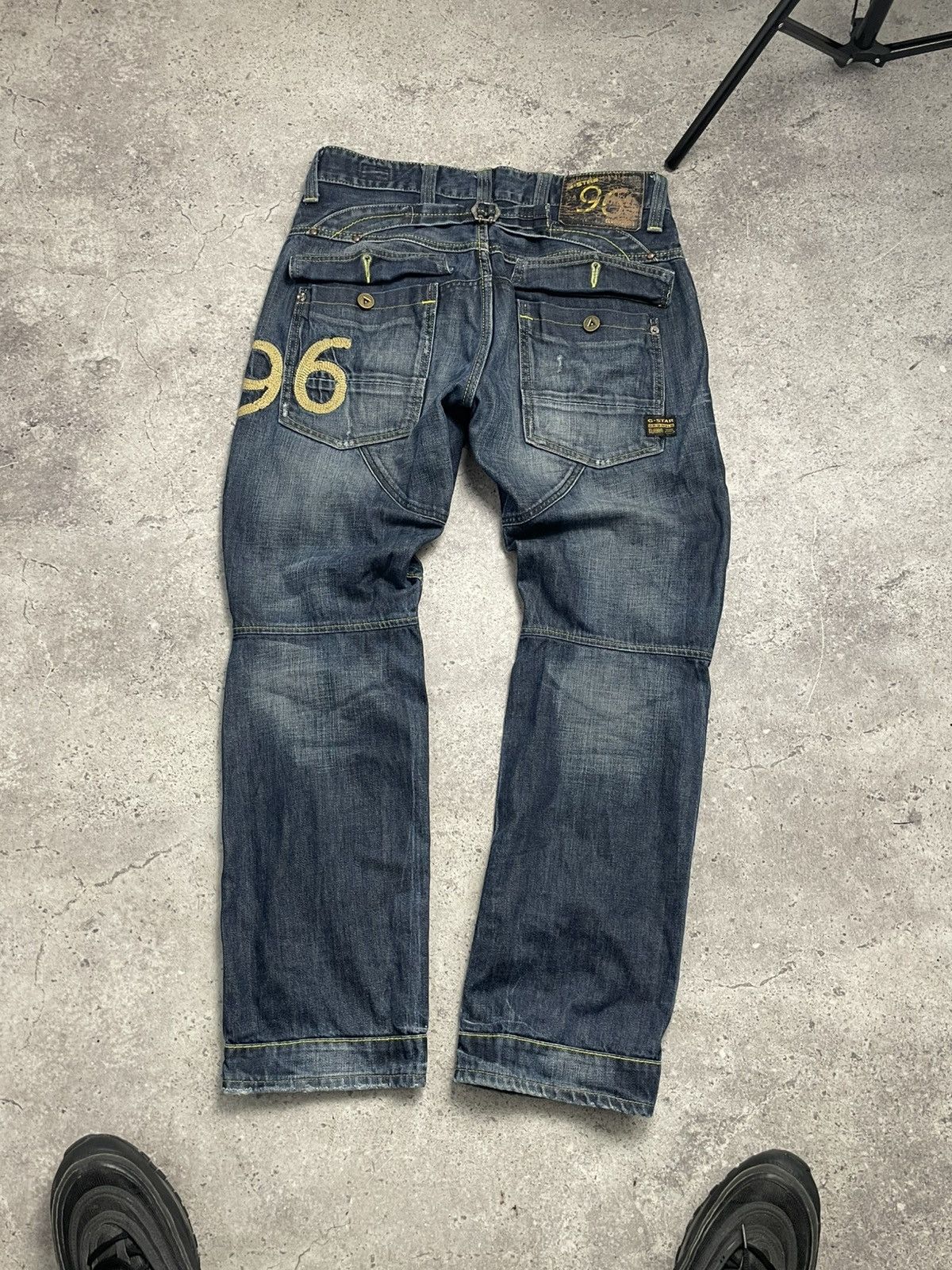 G-Star × Vintage Vintage G Star 96 Denim Jeans Size US 32 / EU 48 - 1 Thumbnail