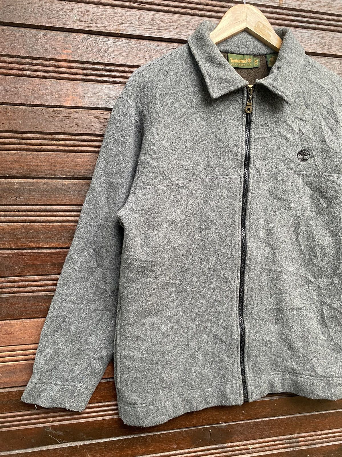 Timberland × Vintage Vintage Timberland Fleece Zipper Jacket Size US XS / EU 42 / 0 - 3 Thumbnail